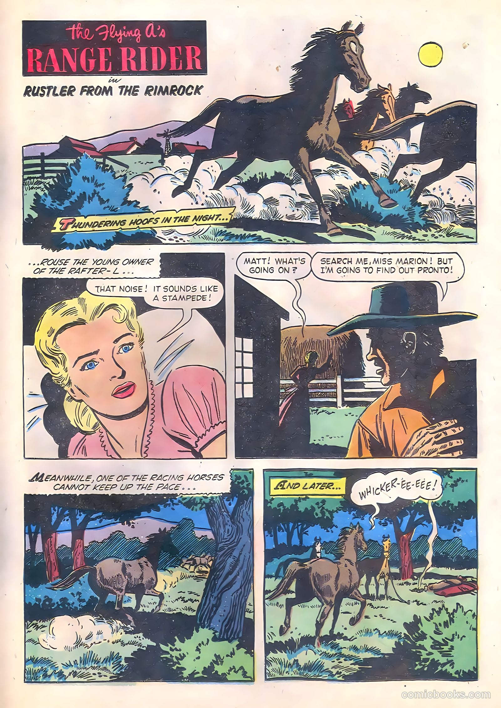 Range Rider #14 (1956) — page 25 of 36