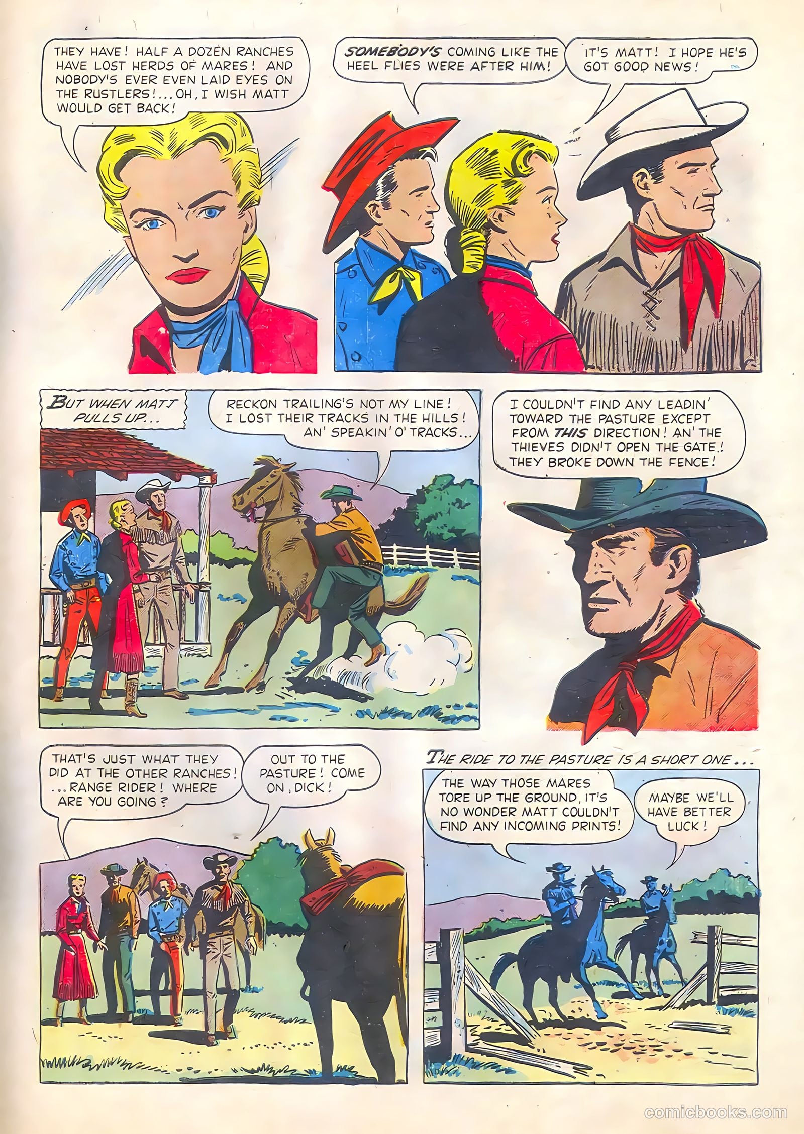 Range Rider #14 (1956) — page 27 of 36