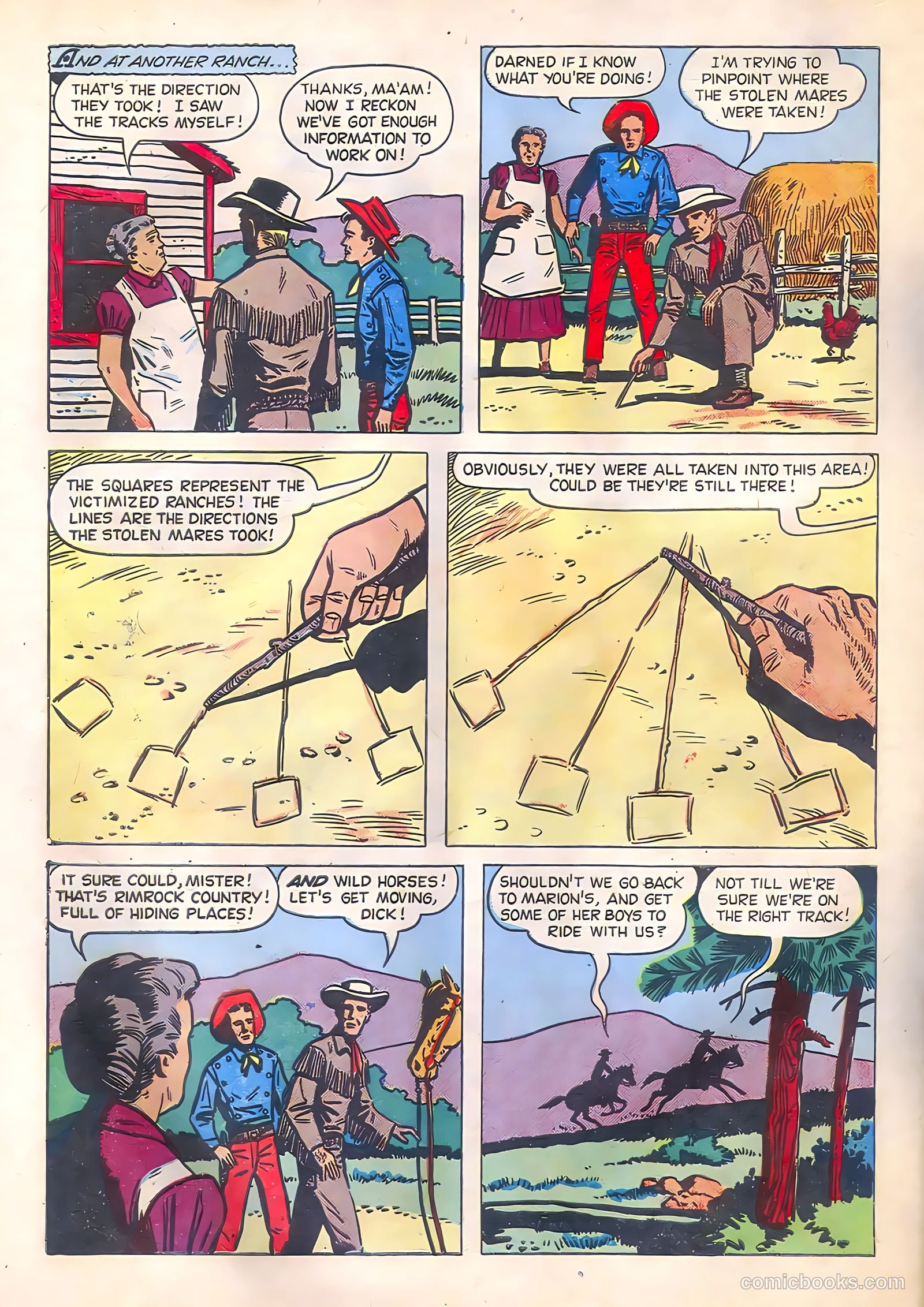 Range Rider #14 (1956) — page 30 of 36