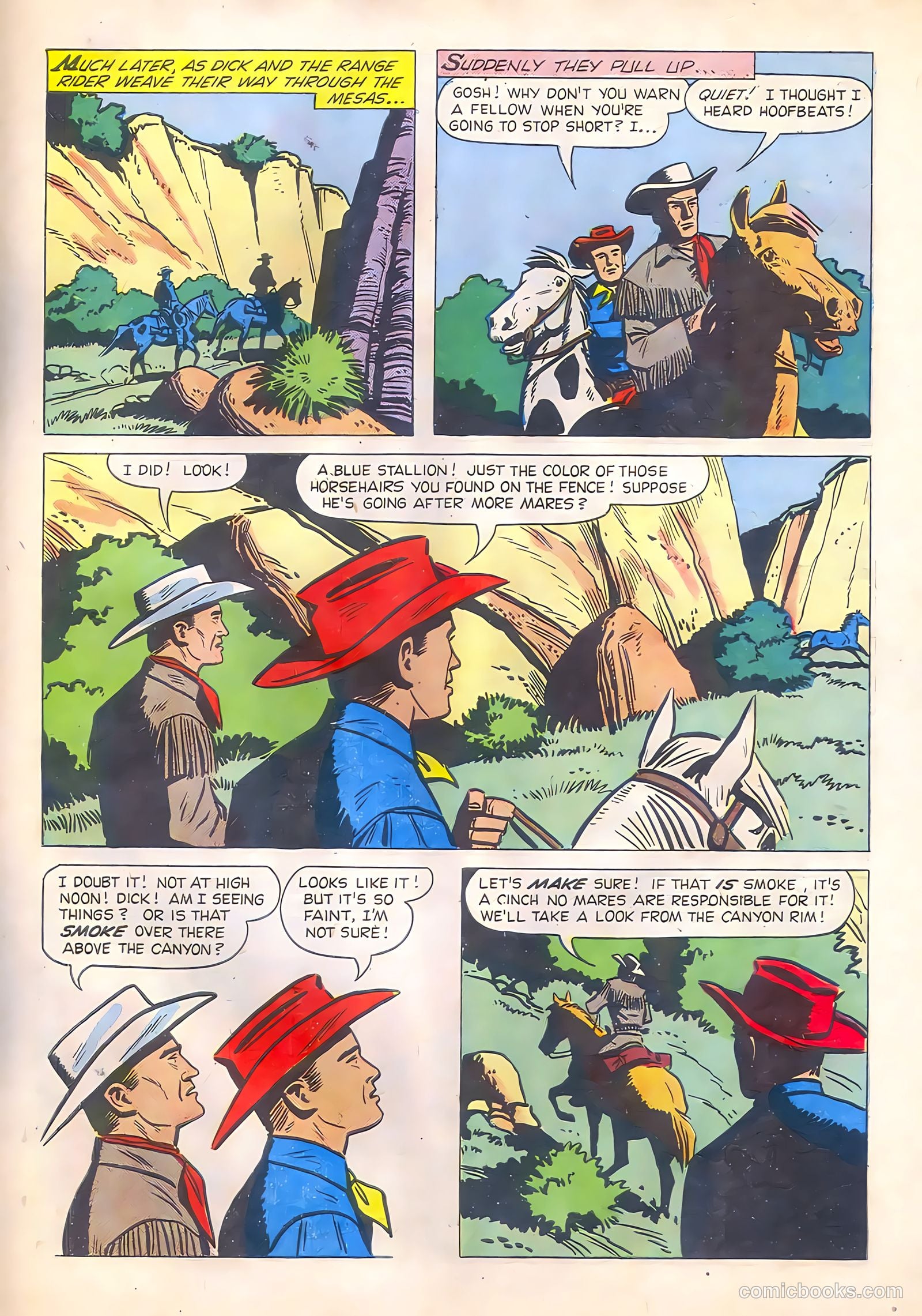 Range Rider #14 (1956) — page 31 of 36