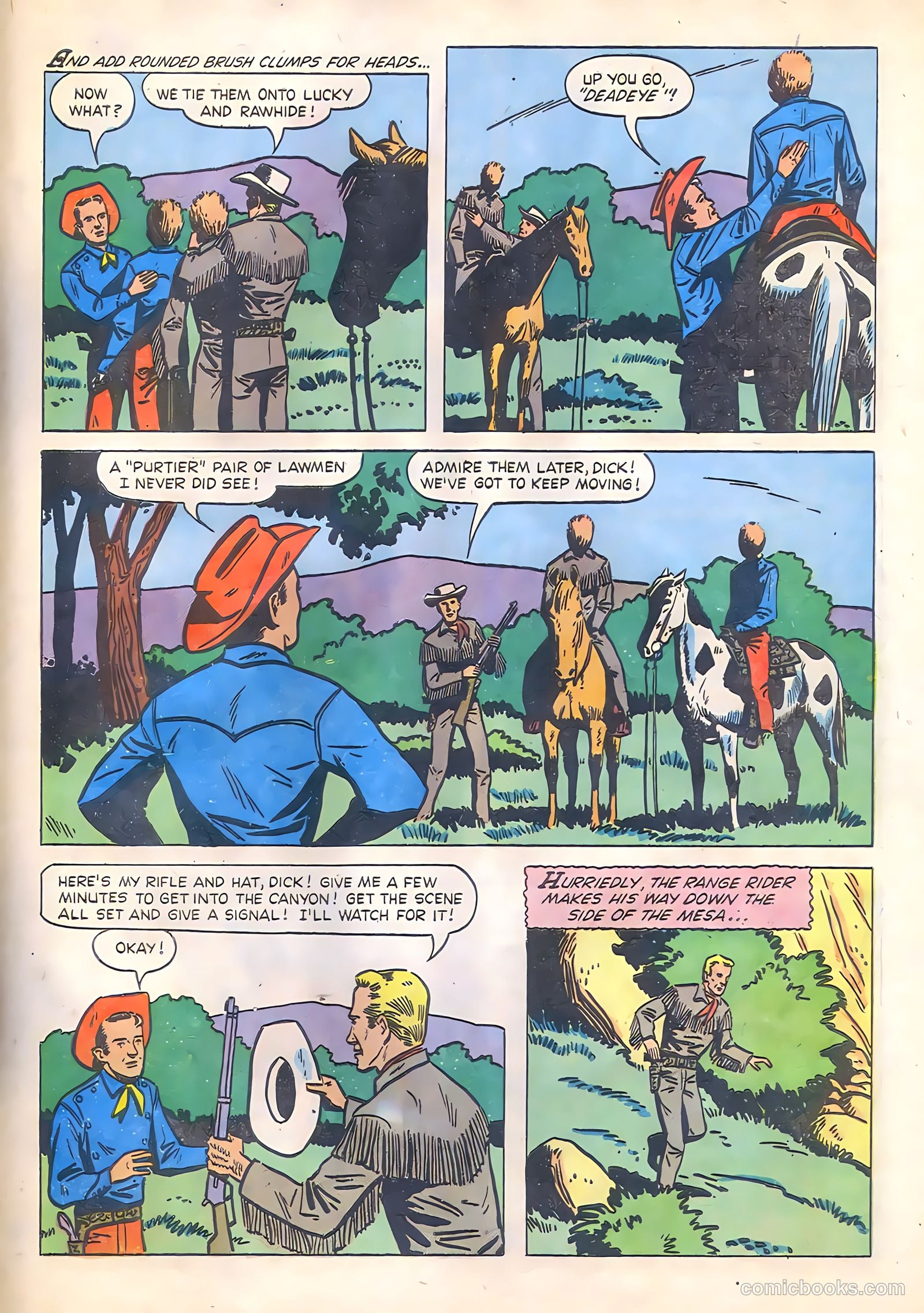 Range Rider #14 (1956) — page 33 of 36