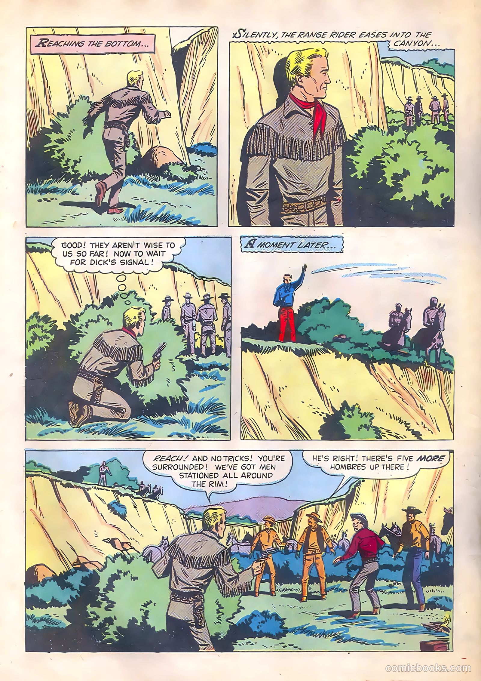 Range Rider #14 (1956) — page 34 of 36