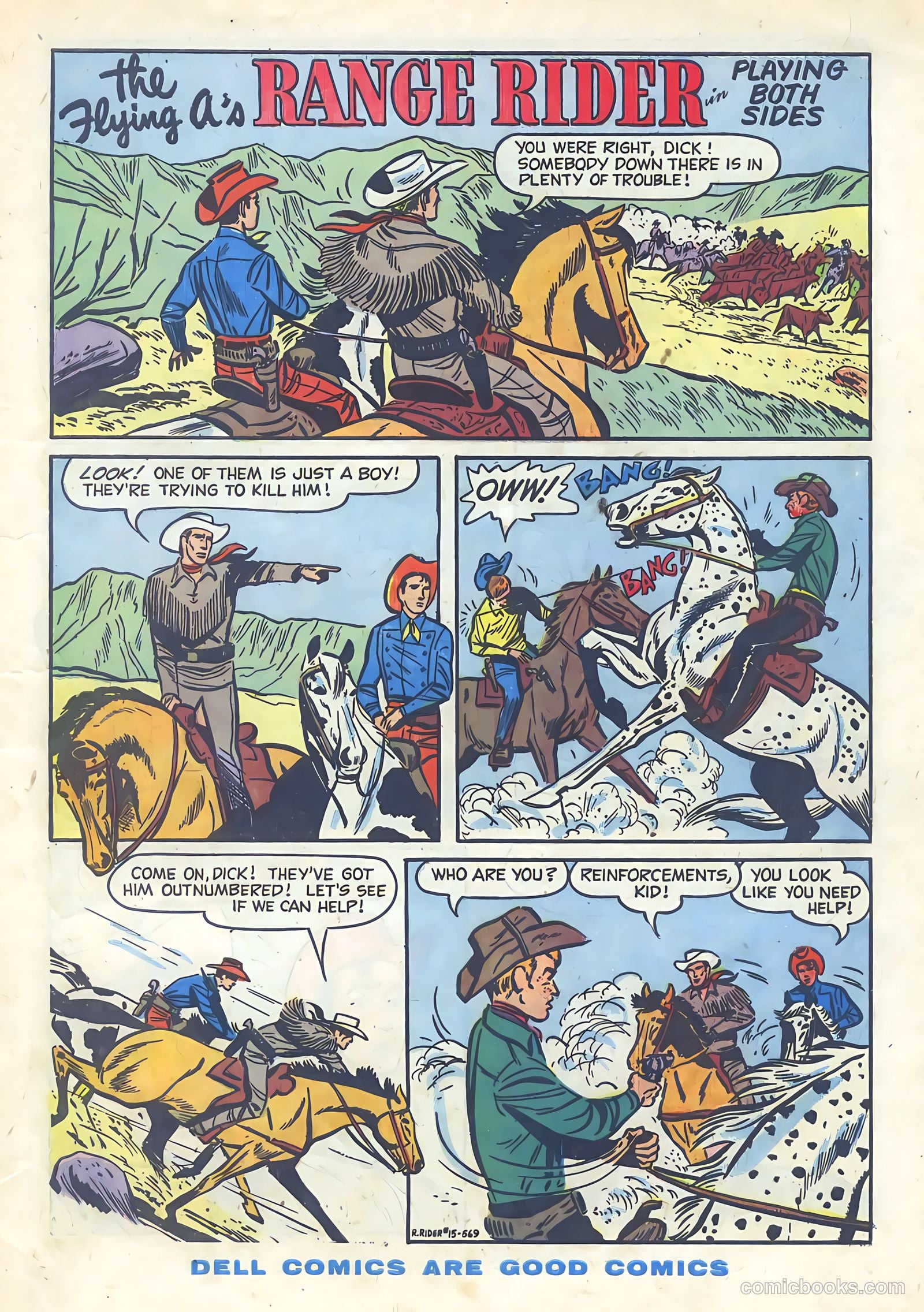 Range Rider #15 (1956) — page 3 of 36