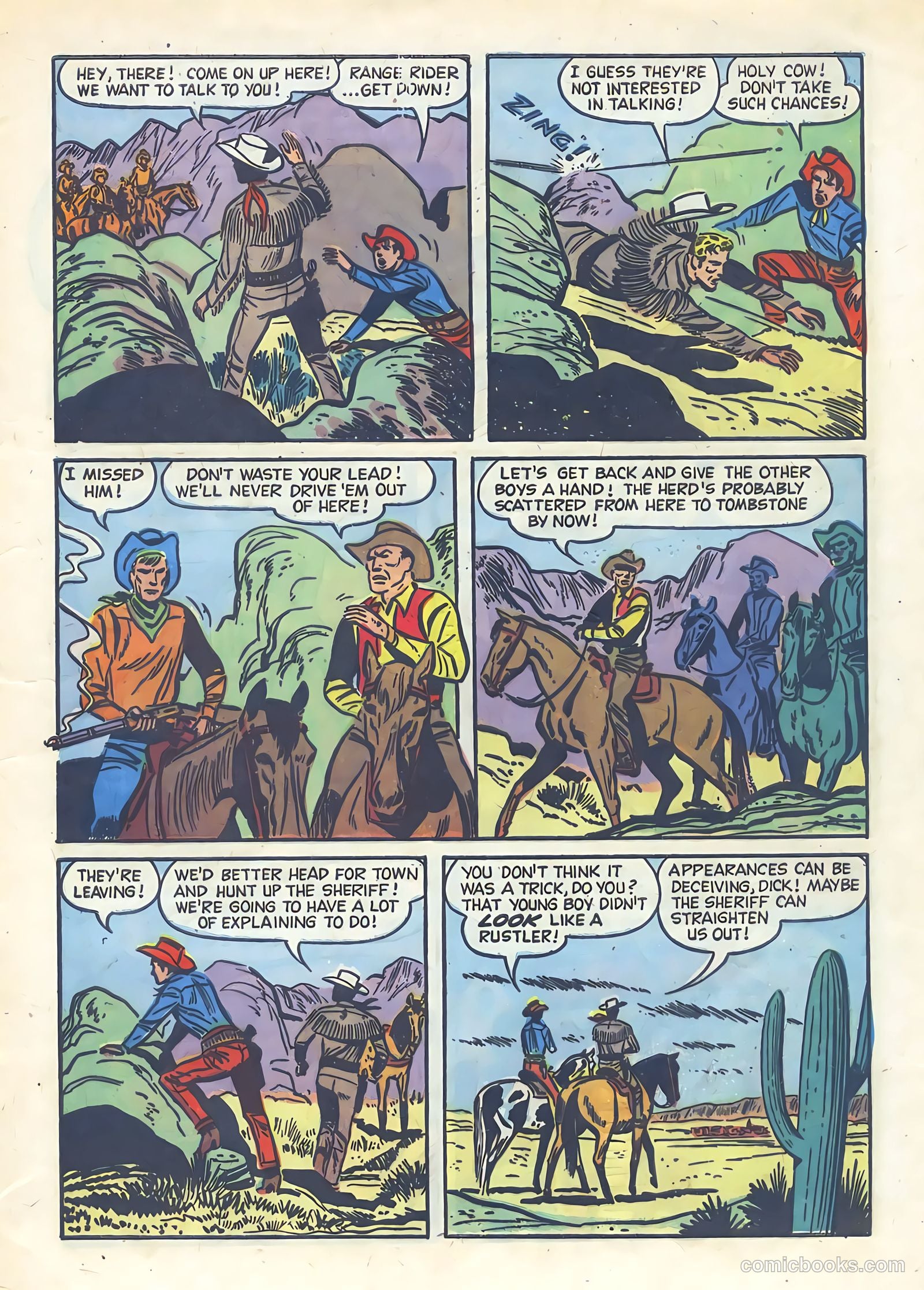 Range Rider #15 (1956) — page 5 of 36