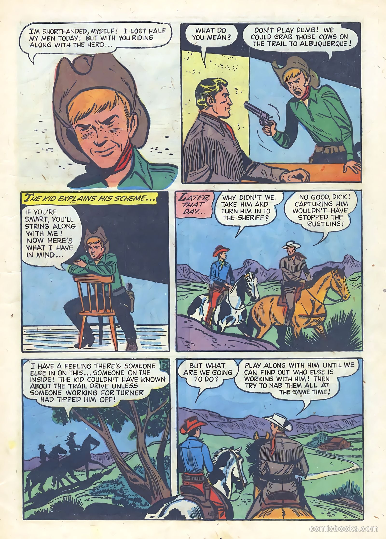 Range Rider #15 (1956) — page 9 of 36