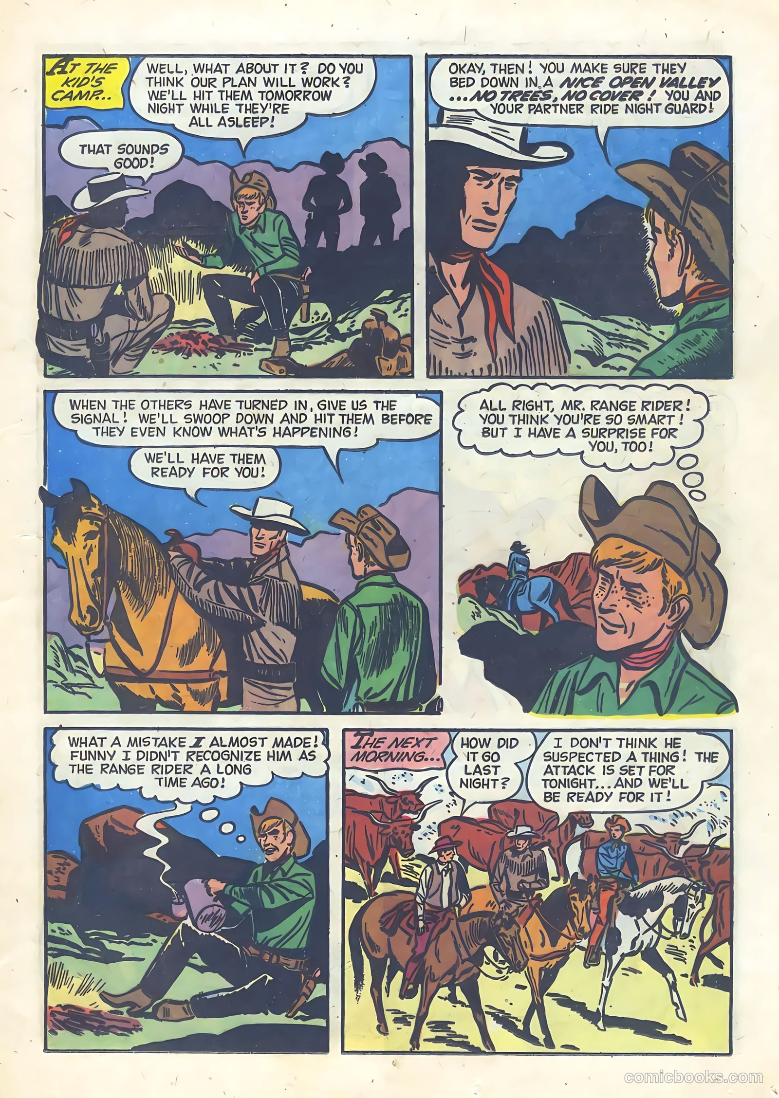 Range Rider #15 (1956) — page 13 of 36