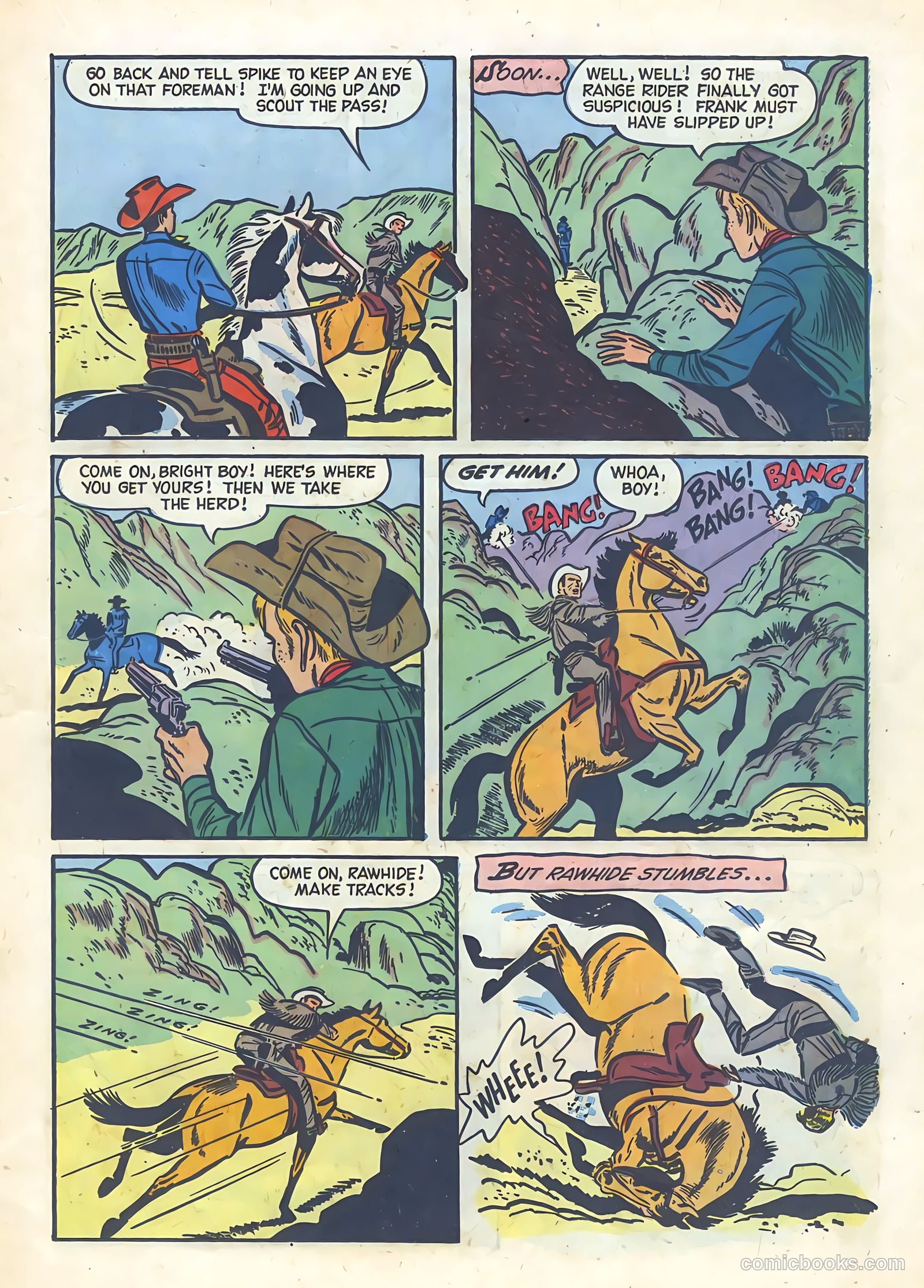 Range Rider #15 (1956) — page 15 of 36