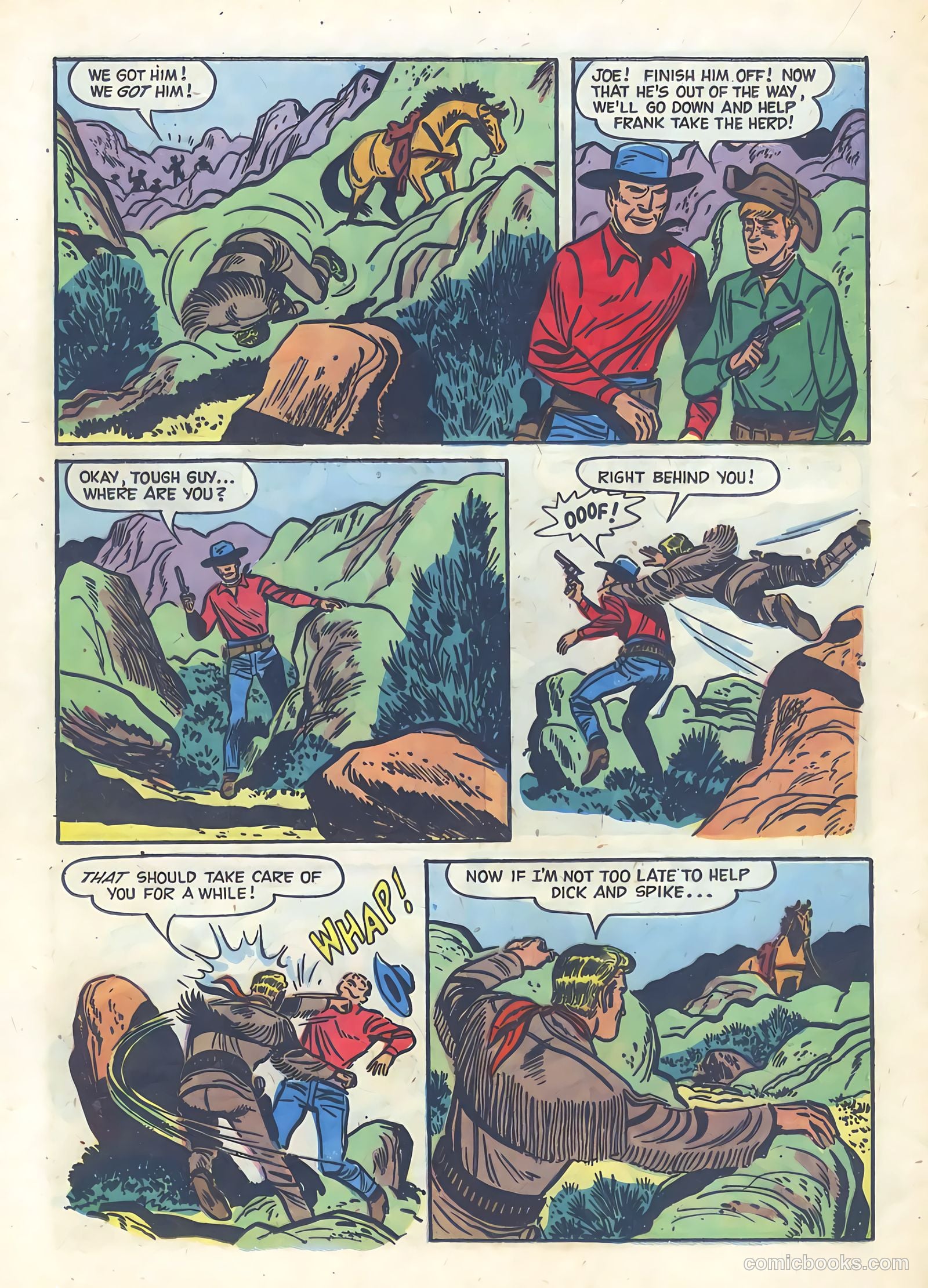 Range Rider #15 (1956) — page 16 of 36