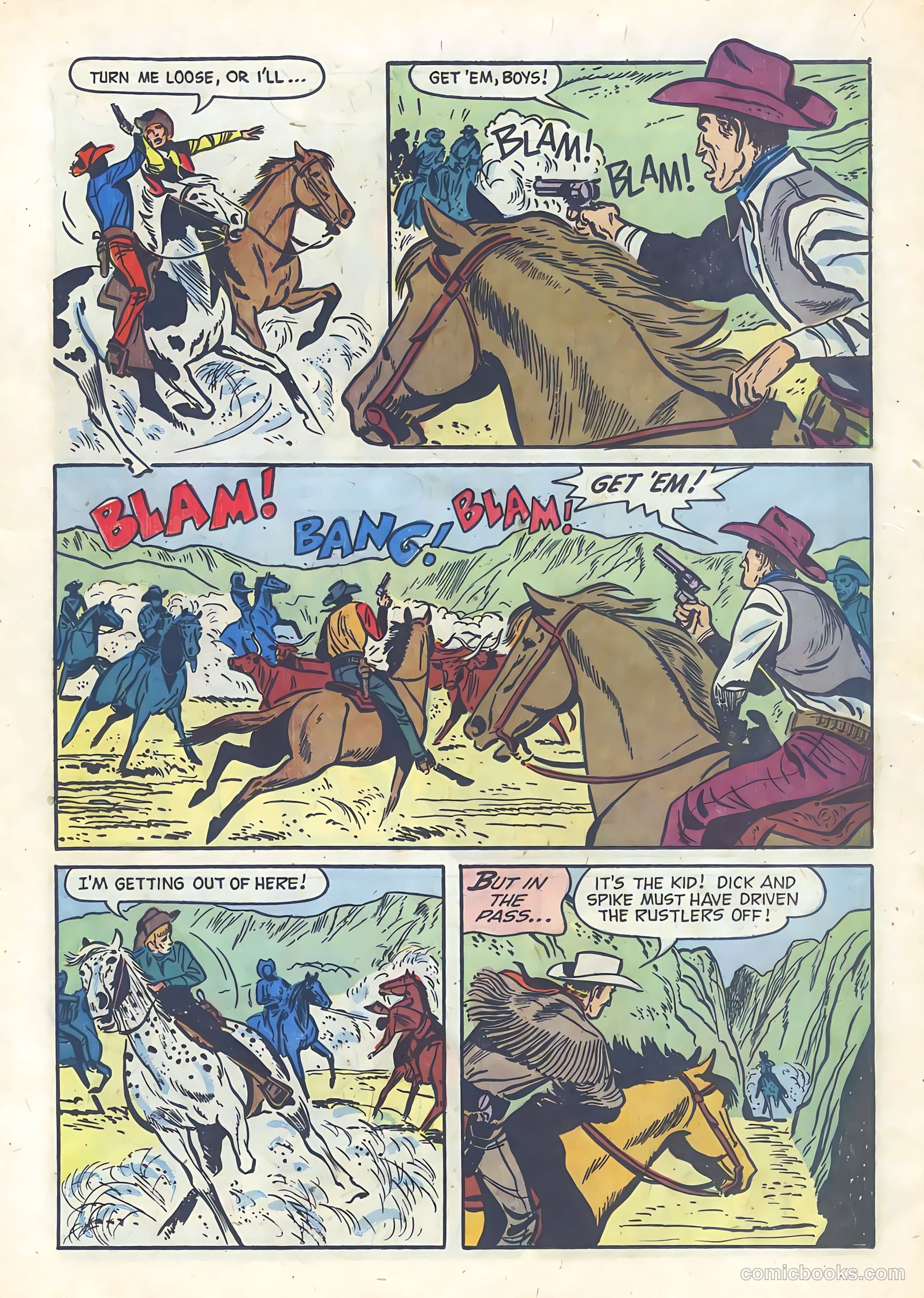 Range Rider #15 (1956) — page 18 of 36
