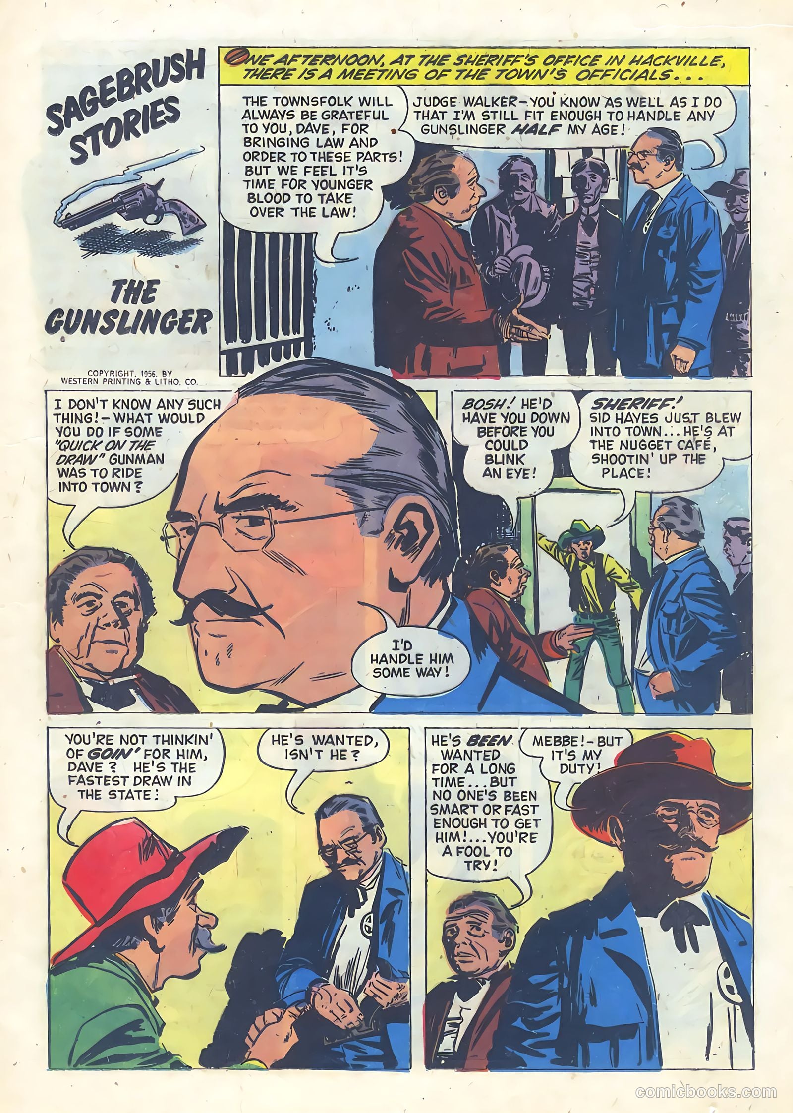 Range Rider #15 (1956) — page 21 of 36