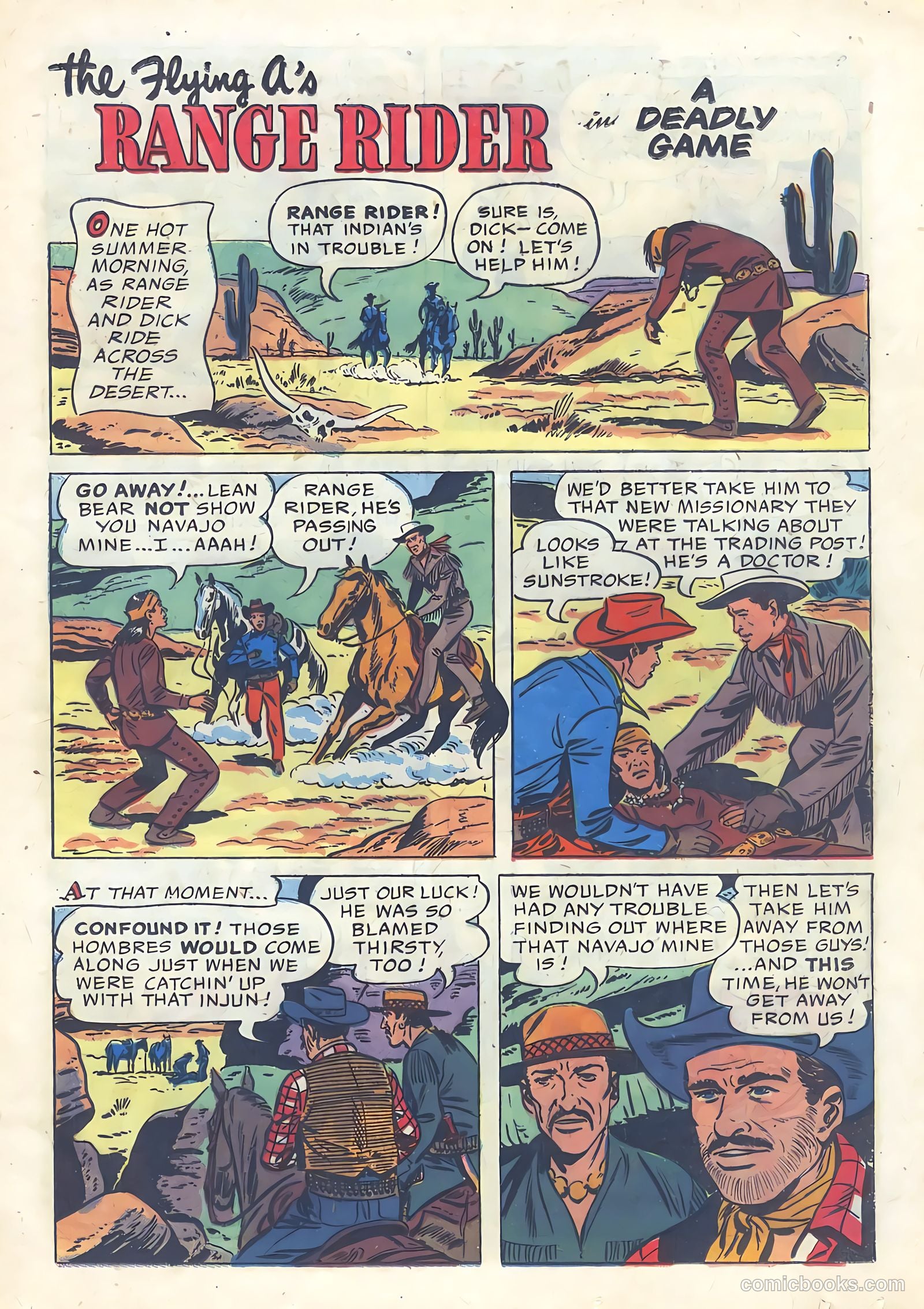 Range Rider #15 (1956) — page 25 of 36