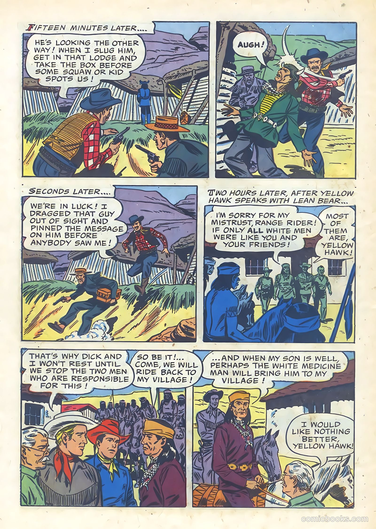 Range Rider #15 (1956) — page 30 of 36