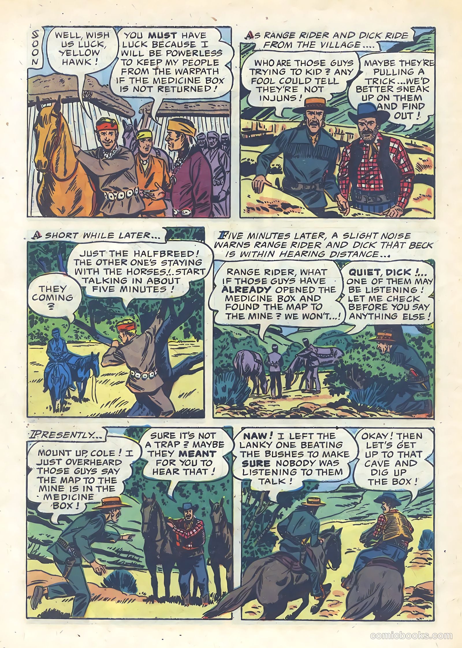 Range Rider #15 (1956) — page 32 of 36