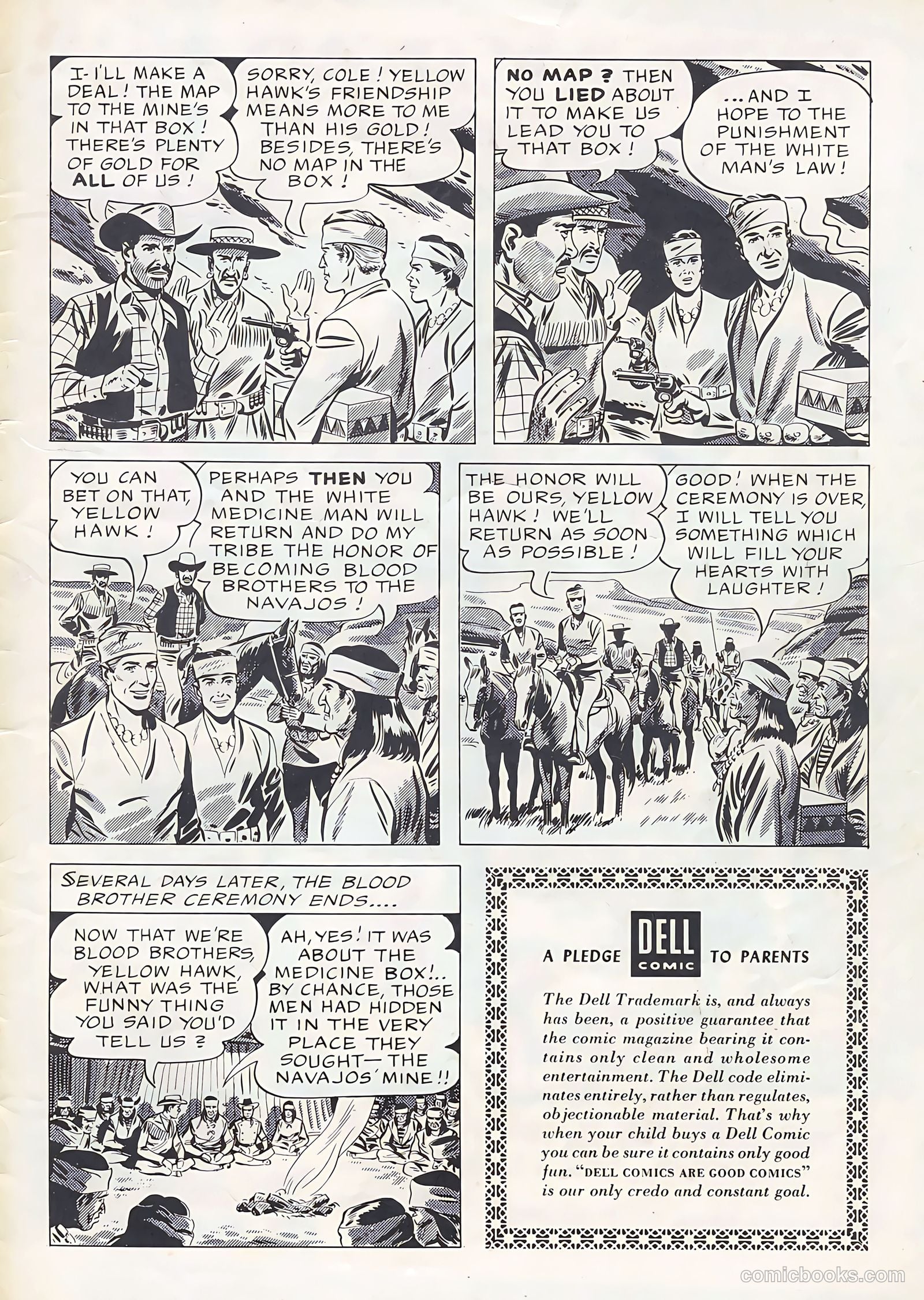 Range Rider #15 (1956) — page 35 of 36