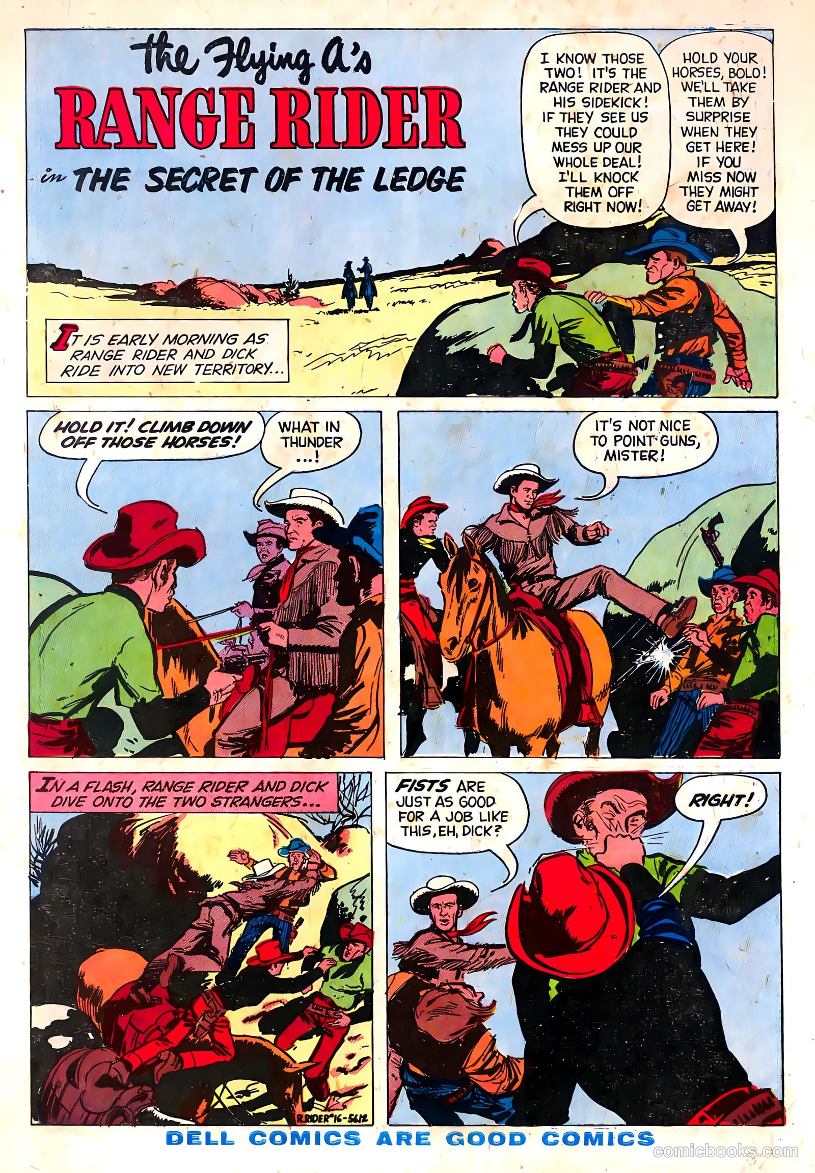 Range Rider #16 (1956) — page 3 of 36