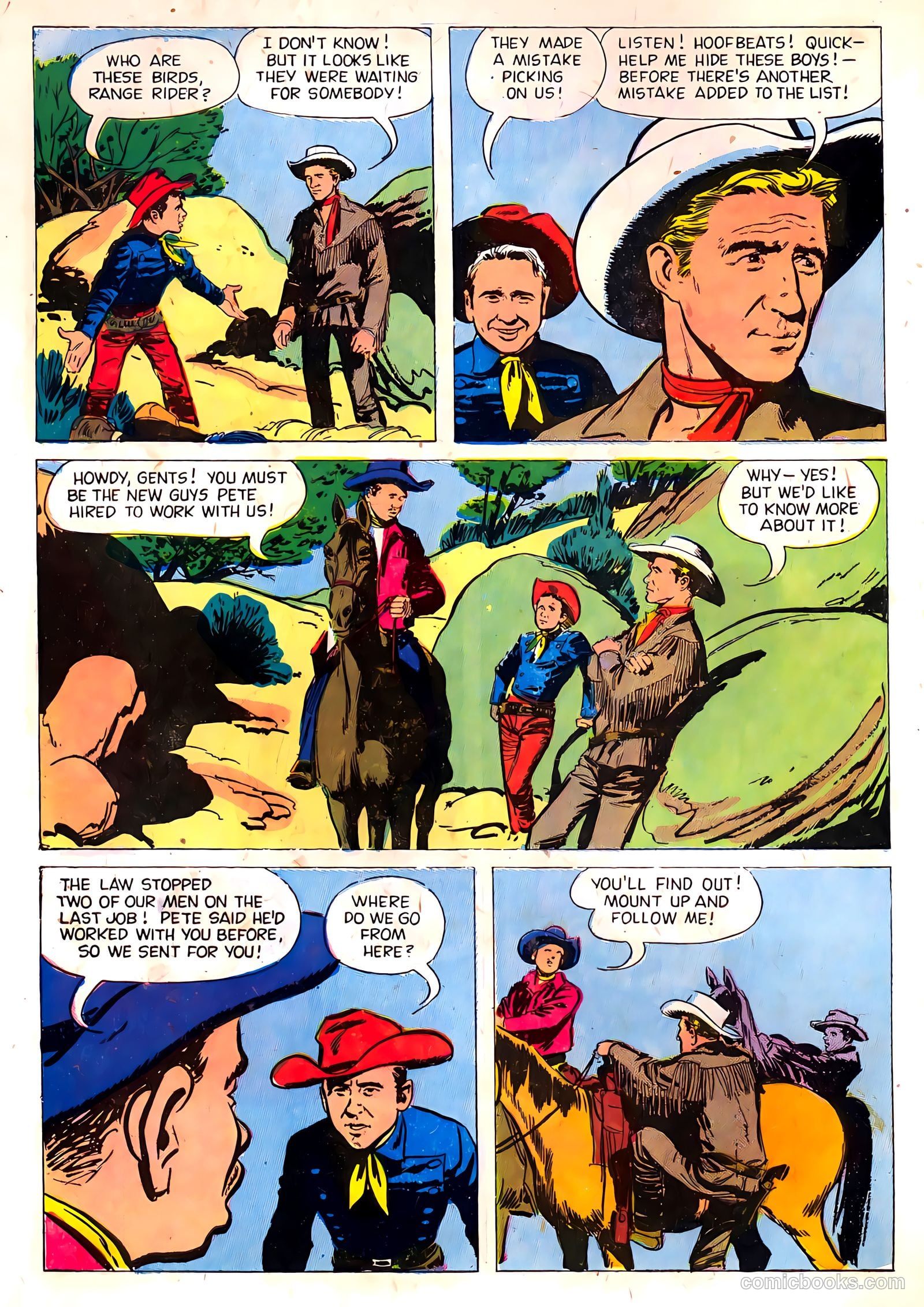 Range Rider #16 (1956) — page 4 of 36
