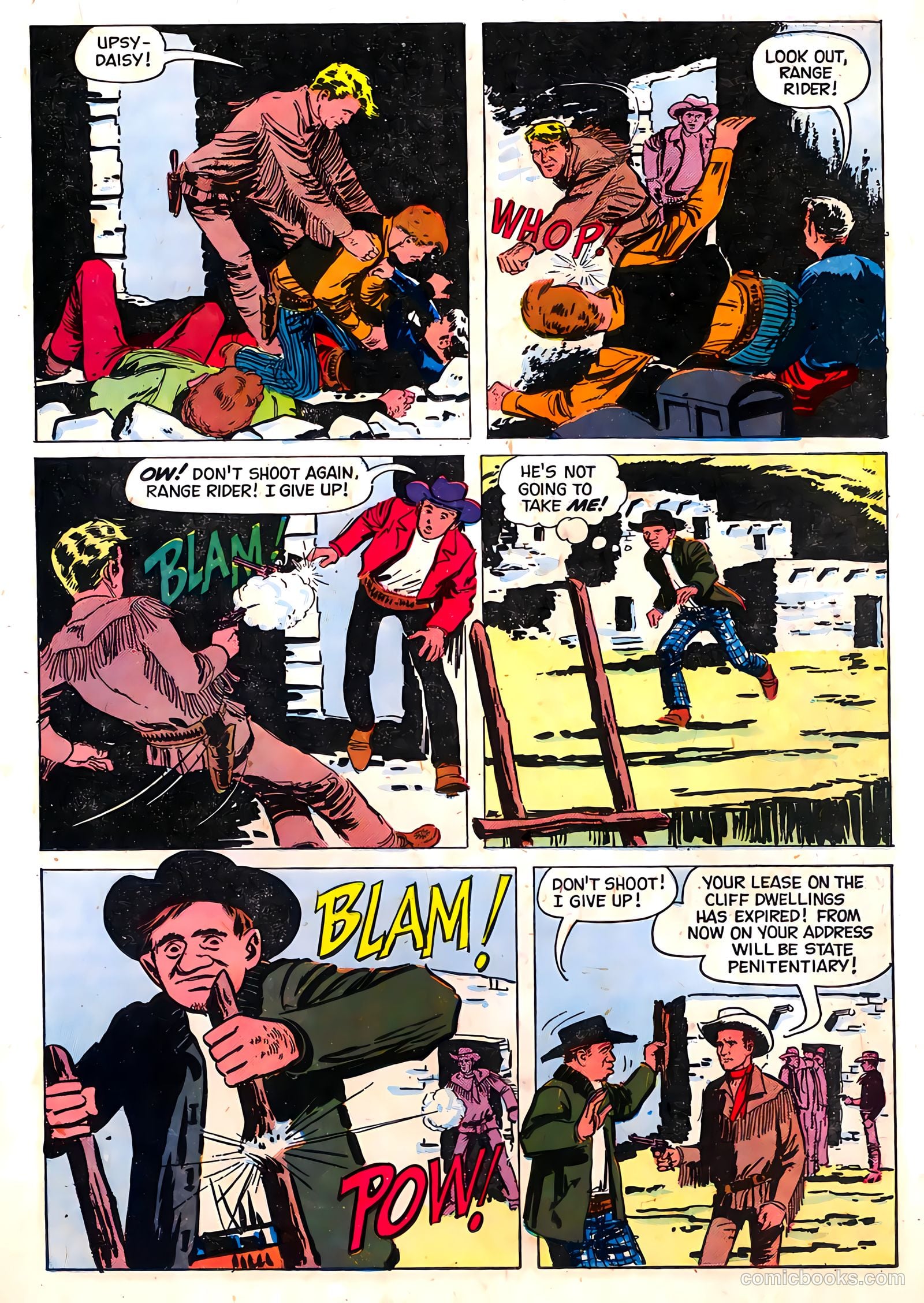 Range Rider #16 (1956) — page 19 of 36