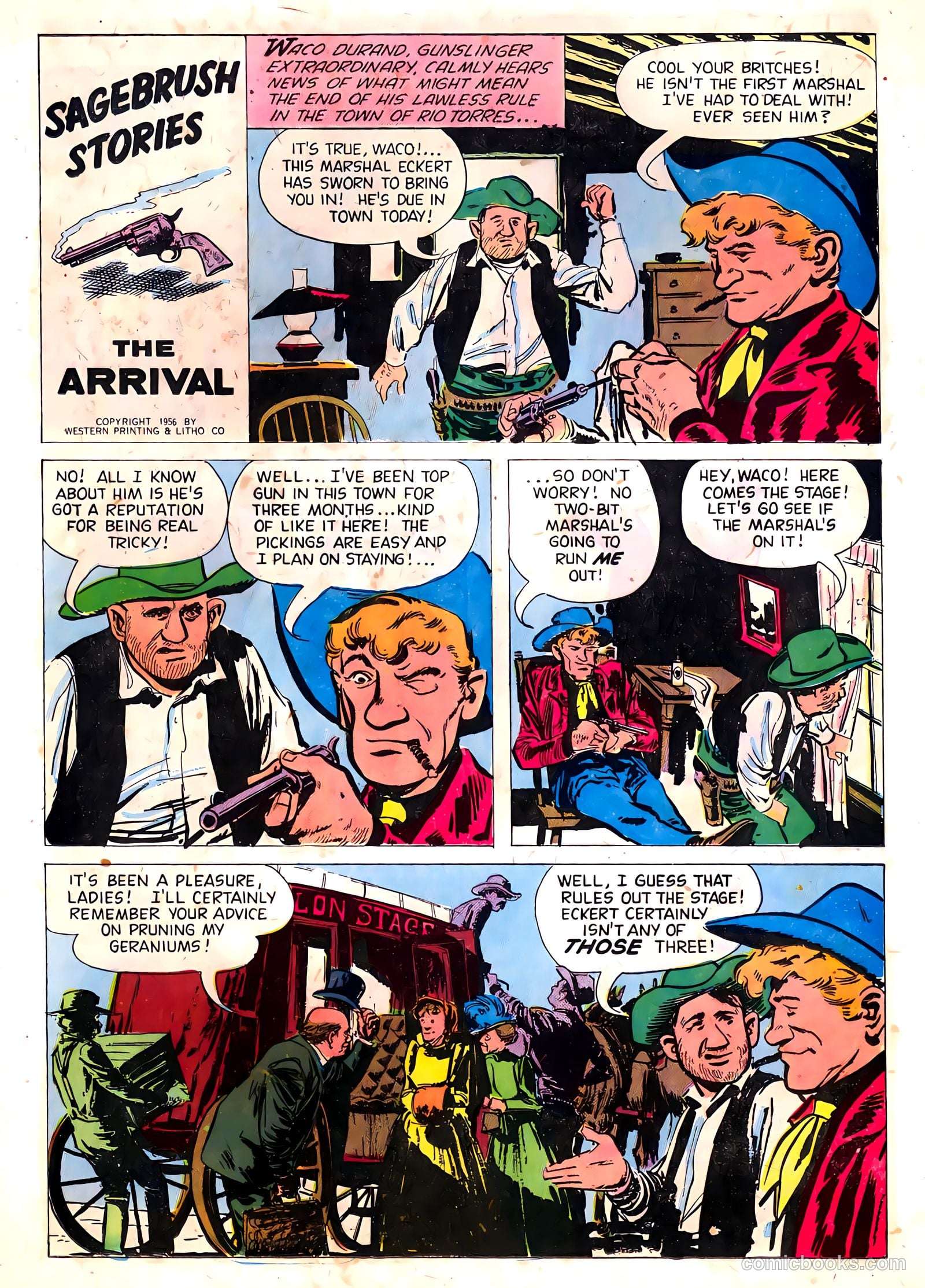 Range Rider #16 (1956) — page 21 of 36