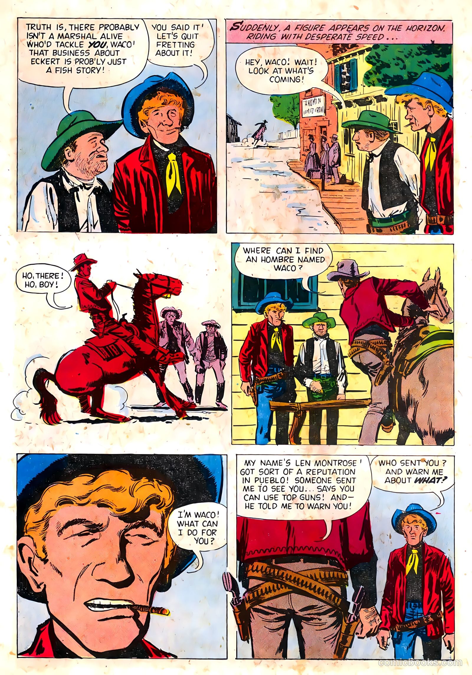 Range Rider #16 (1956) — page 22 of 36