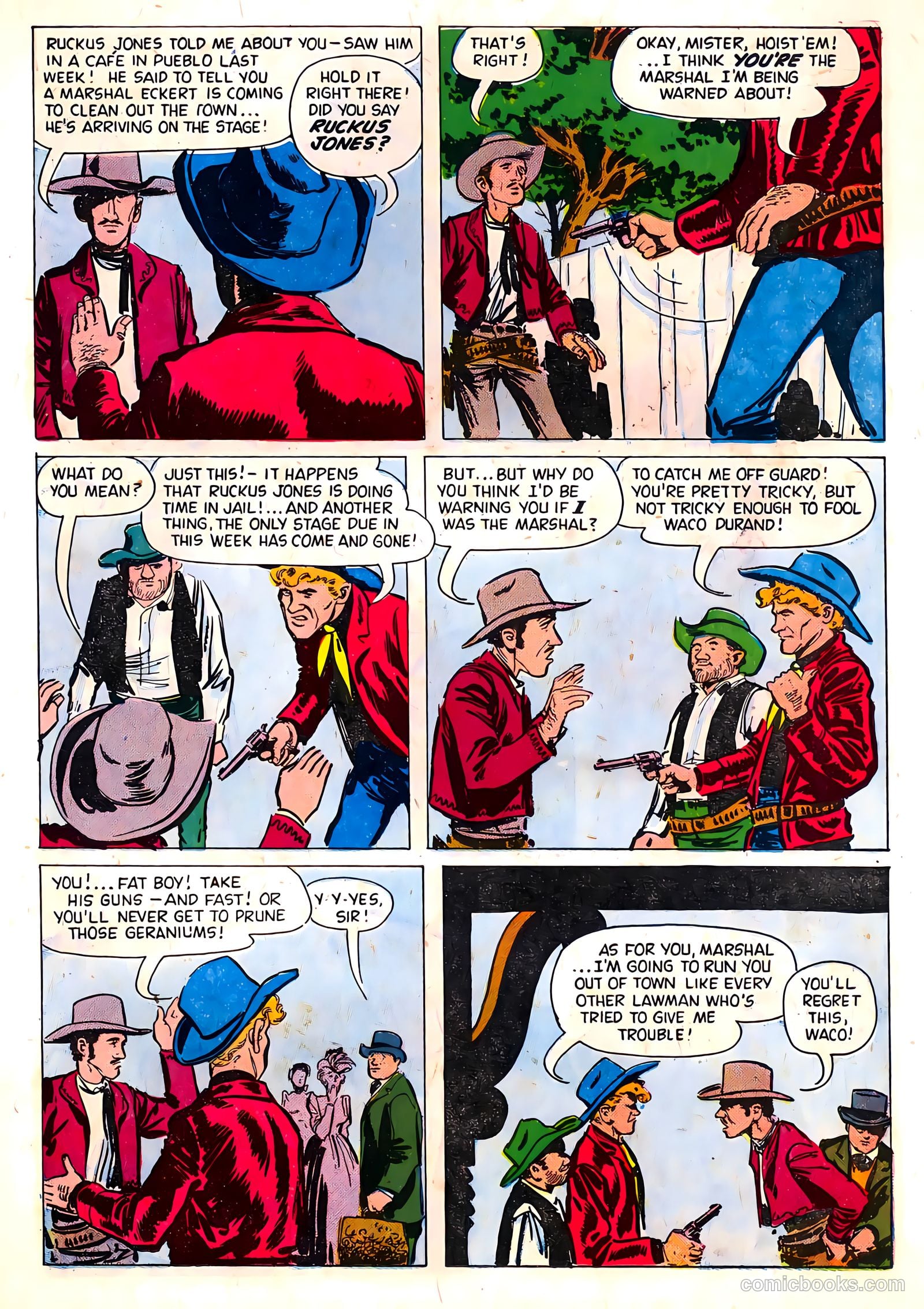 Range Rider #16 (1956) — page 23 of 36