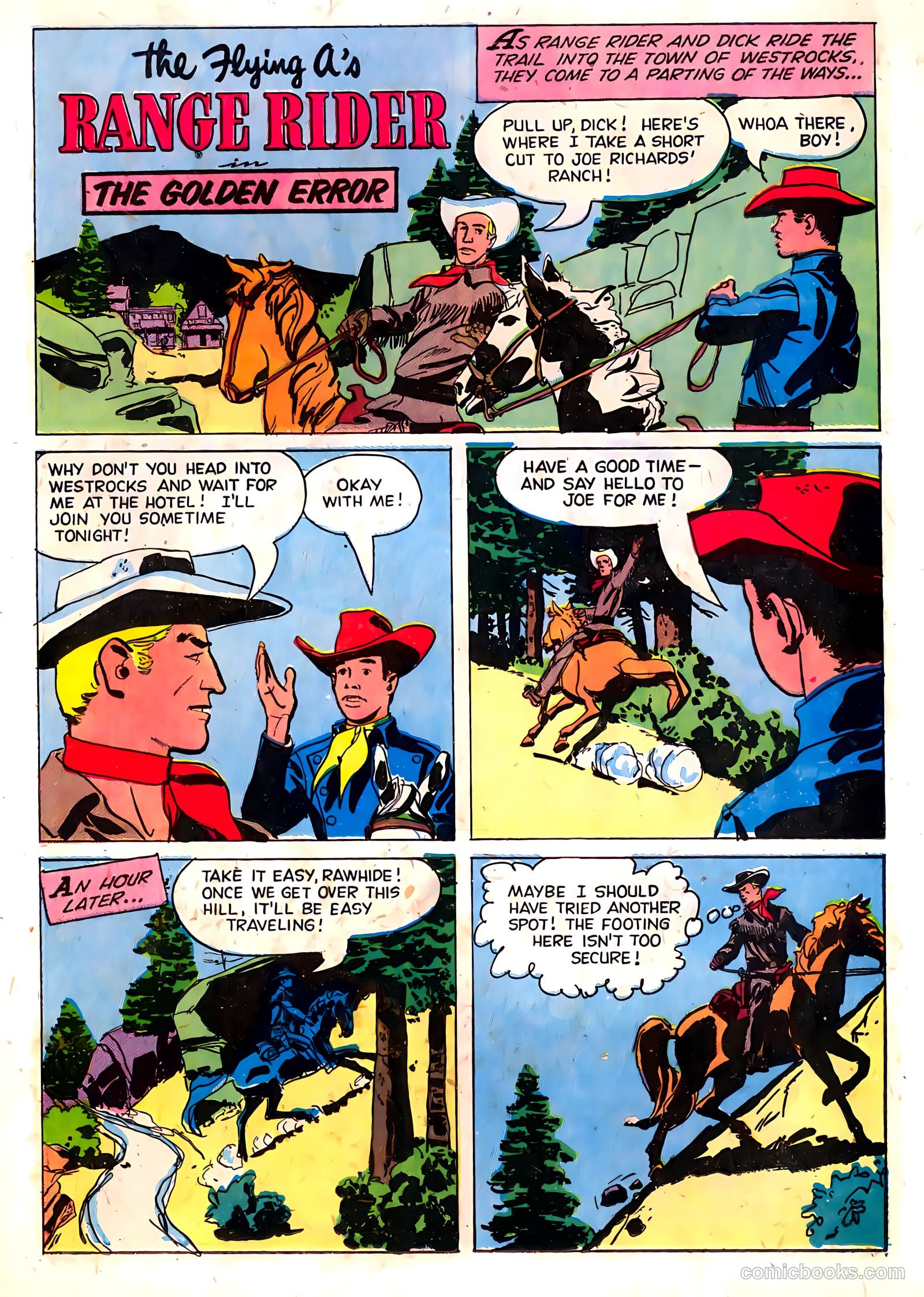 Range Rider #16 (1956) — page 25 of 36