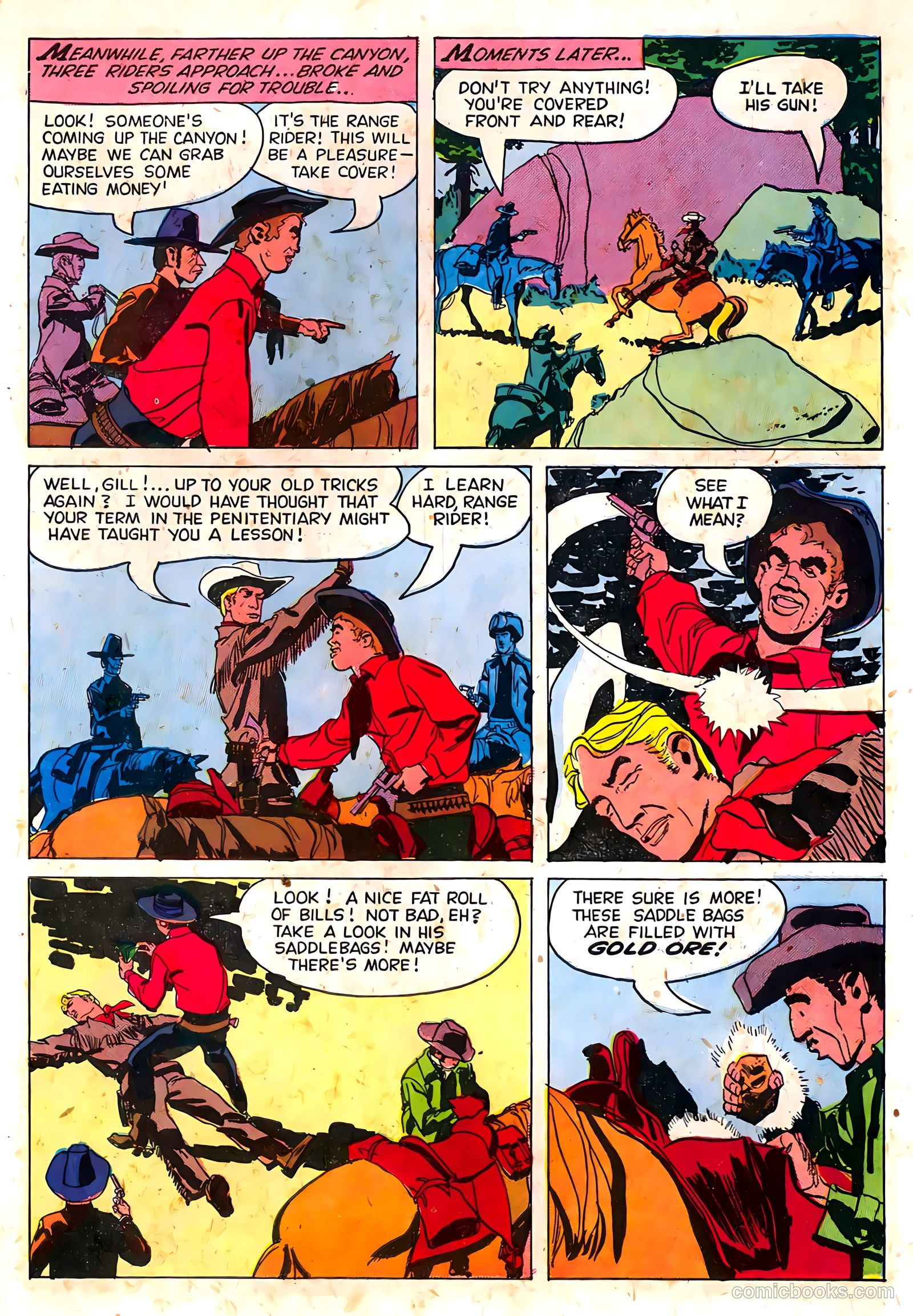 Range Rider #16 (1956) — page 27 of 36