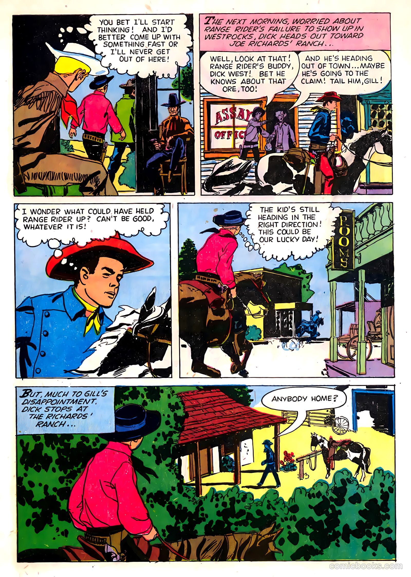Range Rider #16 (1956) — page 29 of 36