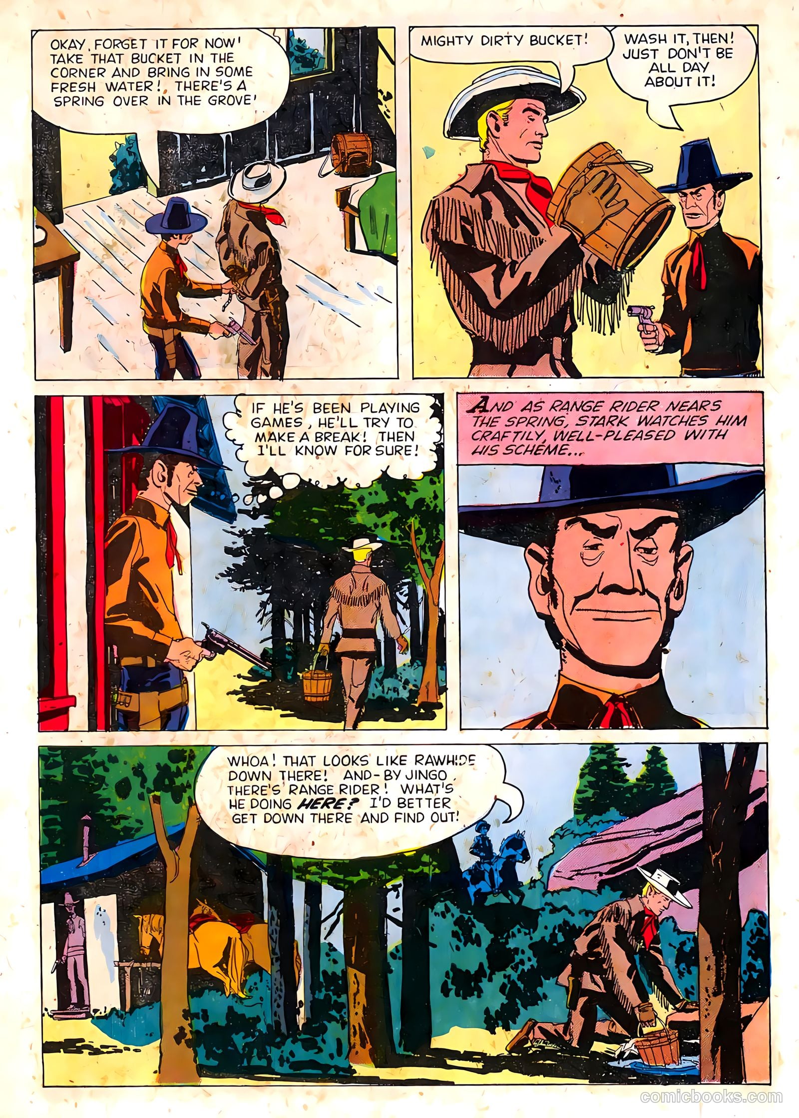 Range Rider #16 (1956) — page 31 of 36