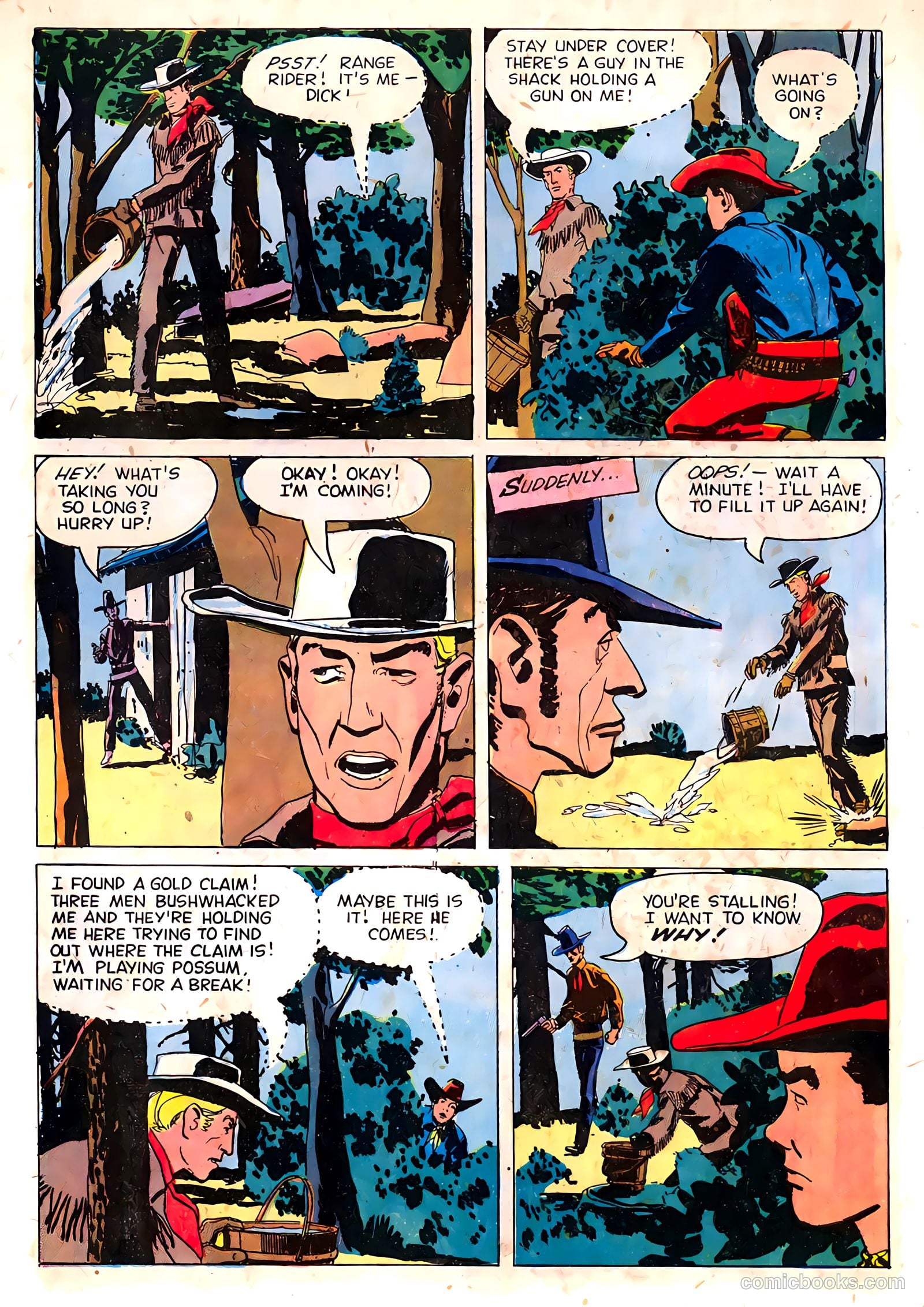 Range Rider #16 (1956) — page 32 of 36