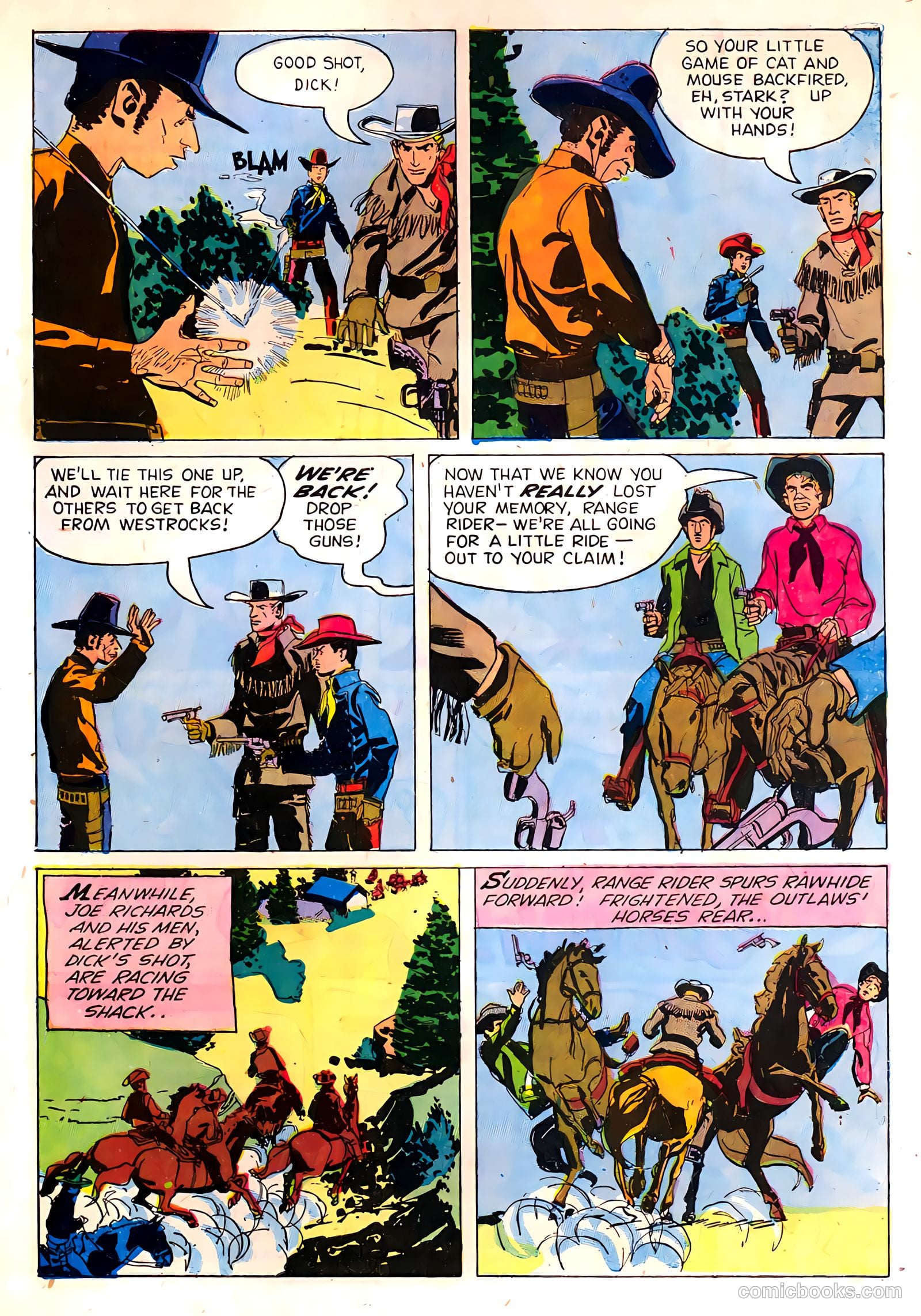 Range Rider #16 (1956) — page 33 of 36