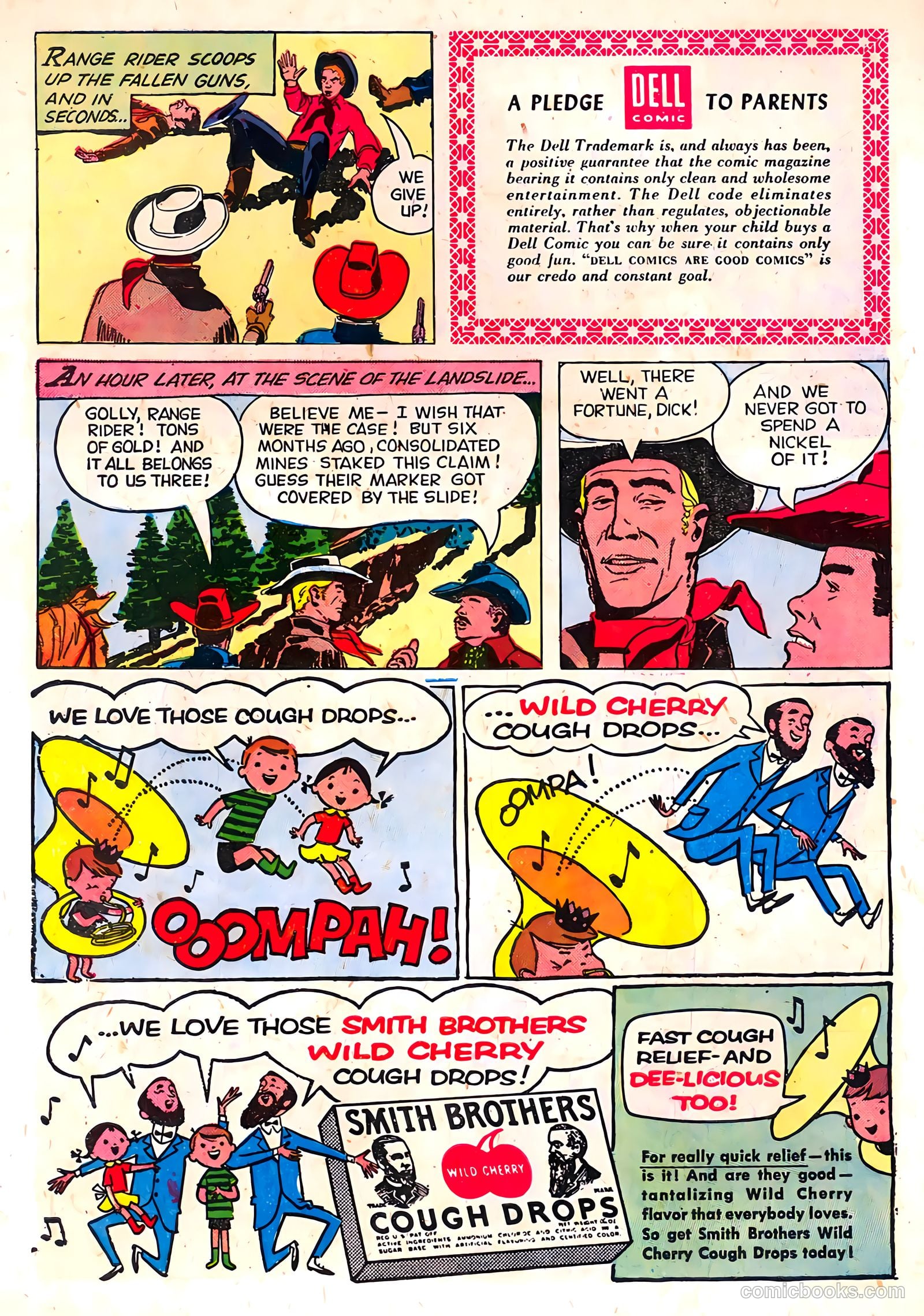 Range Rider #16 (1956) — page 34 of 36