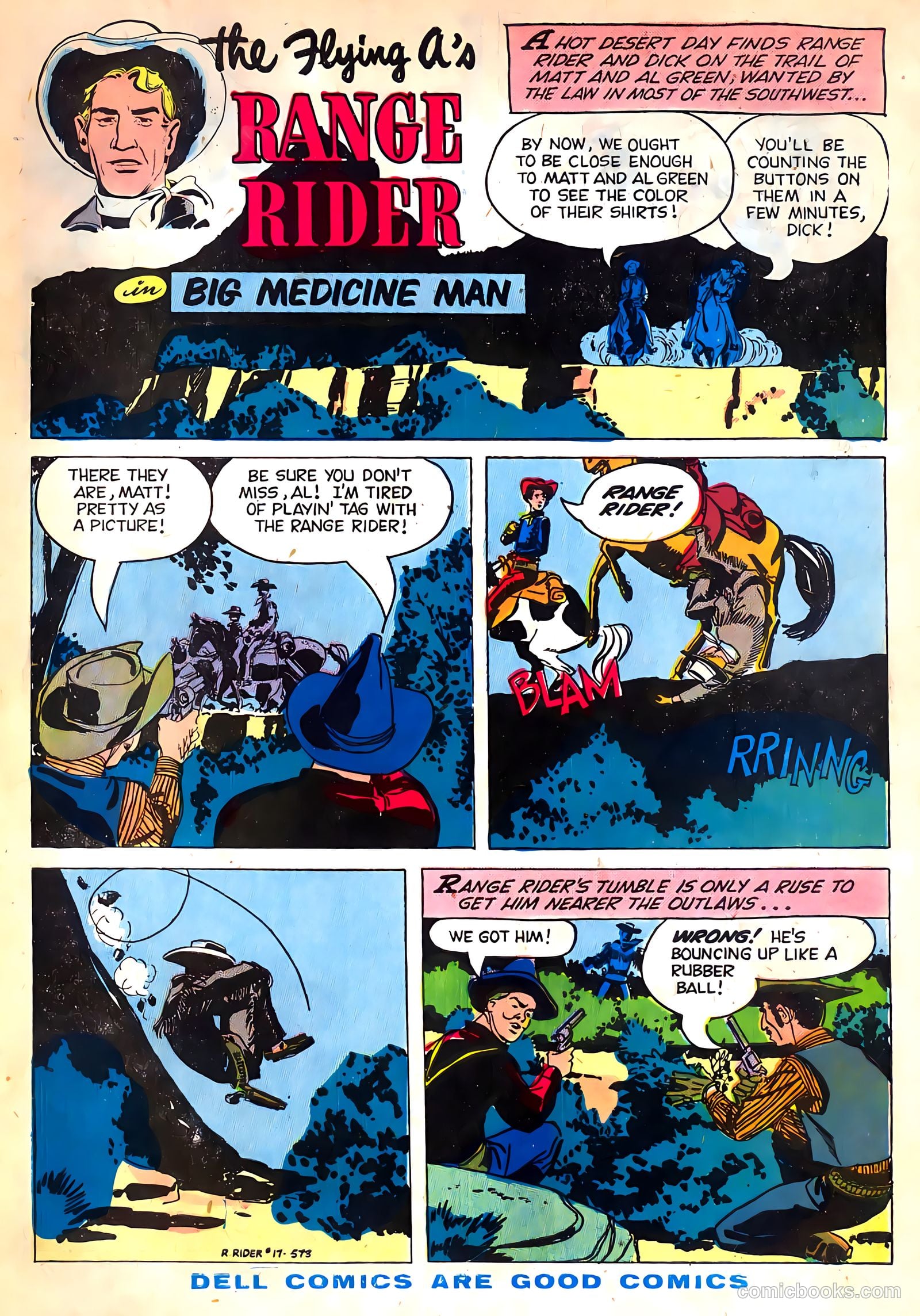 Range Rider #17 (1957) — page 3 of 36