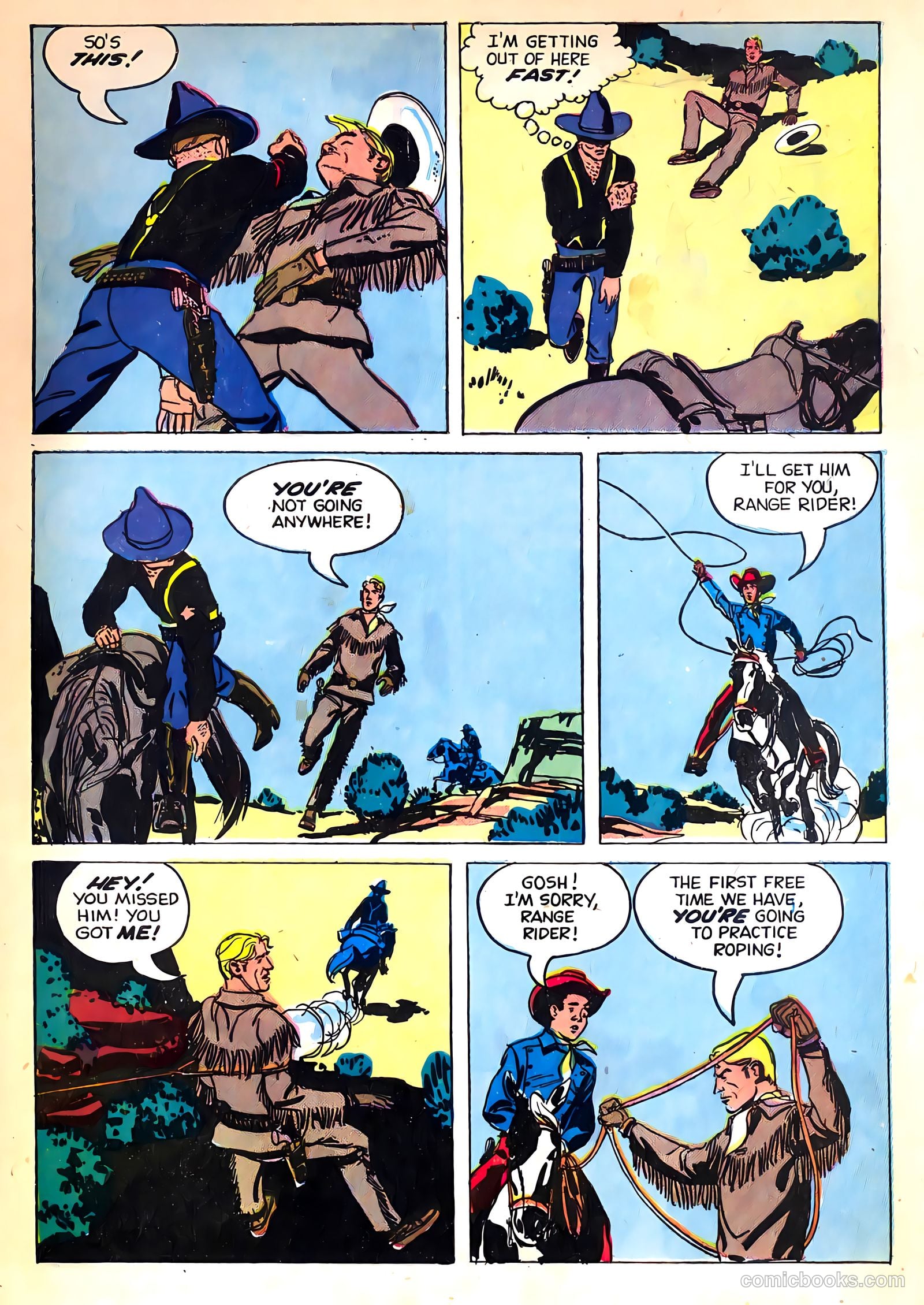 Range Rider #17 (1957) — page 5 of 36