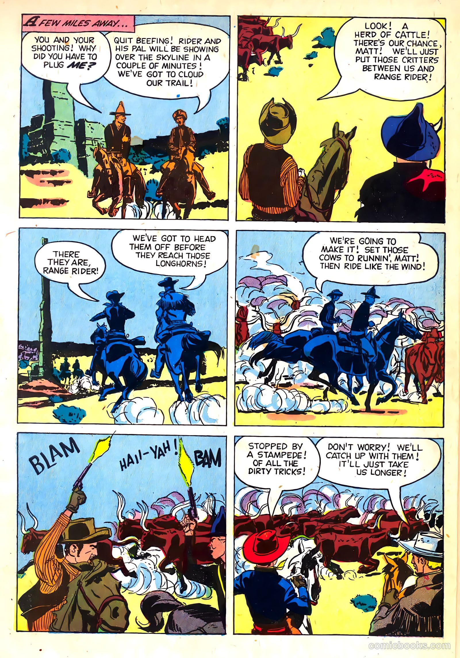 Range Rider #17 (1957) — page 6 of 36