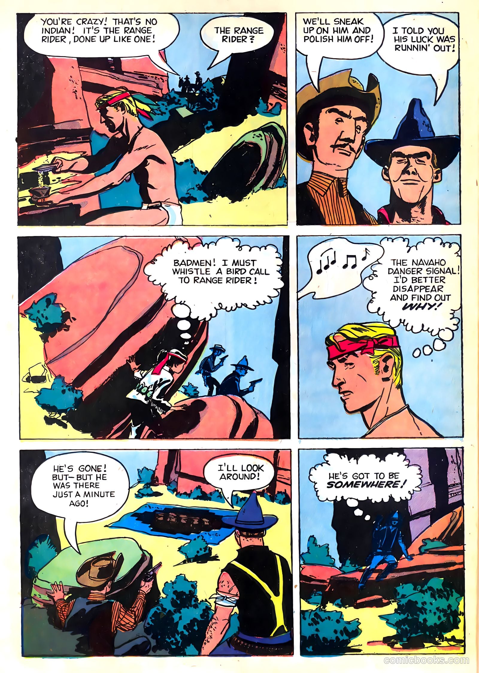 Range Rider #17 (1957) — page 16 of 36