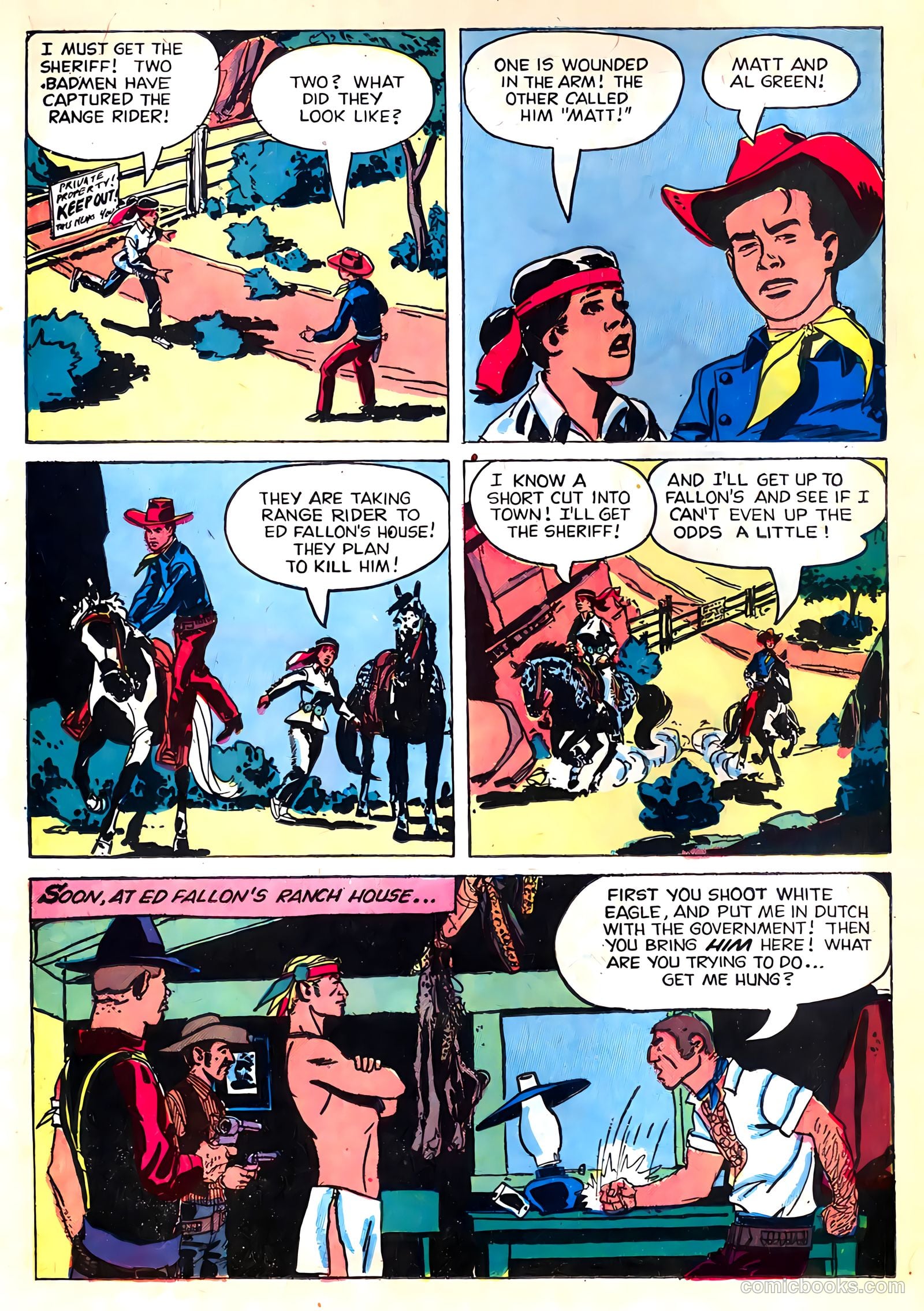 Range Rider #17 (1957) — page 20 of 36