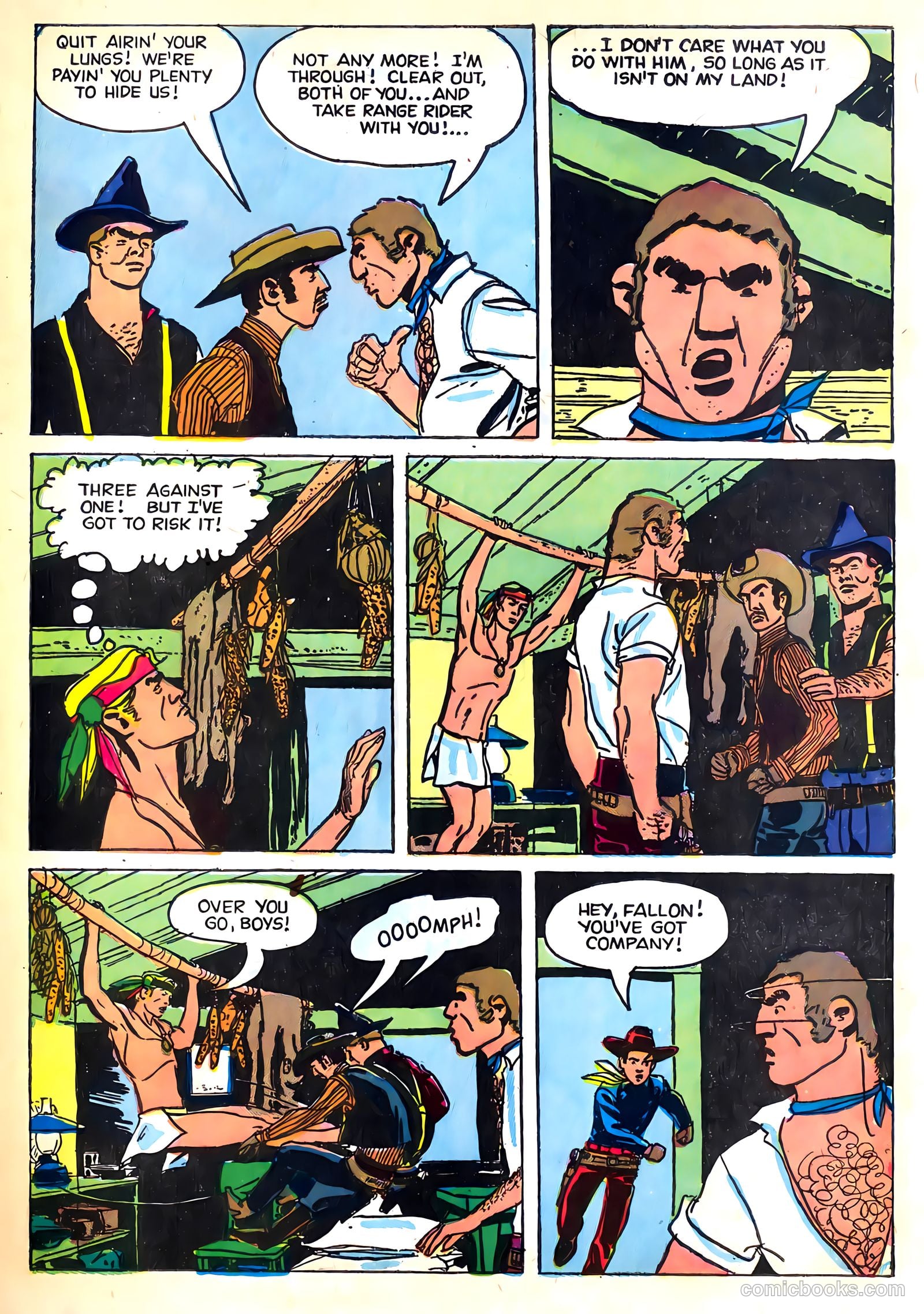 Range Rider #17 (1957) — page 21 of 36