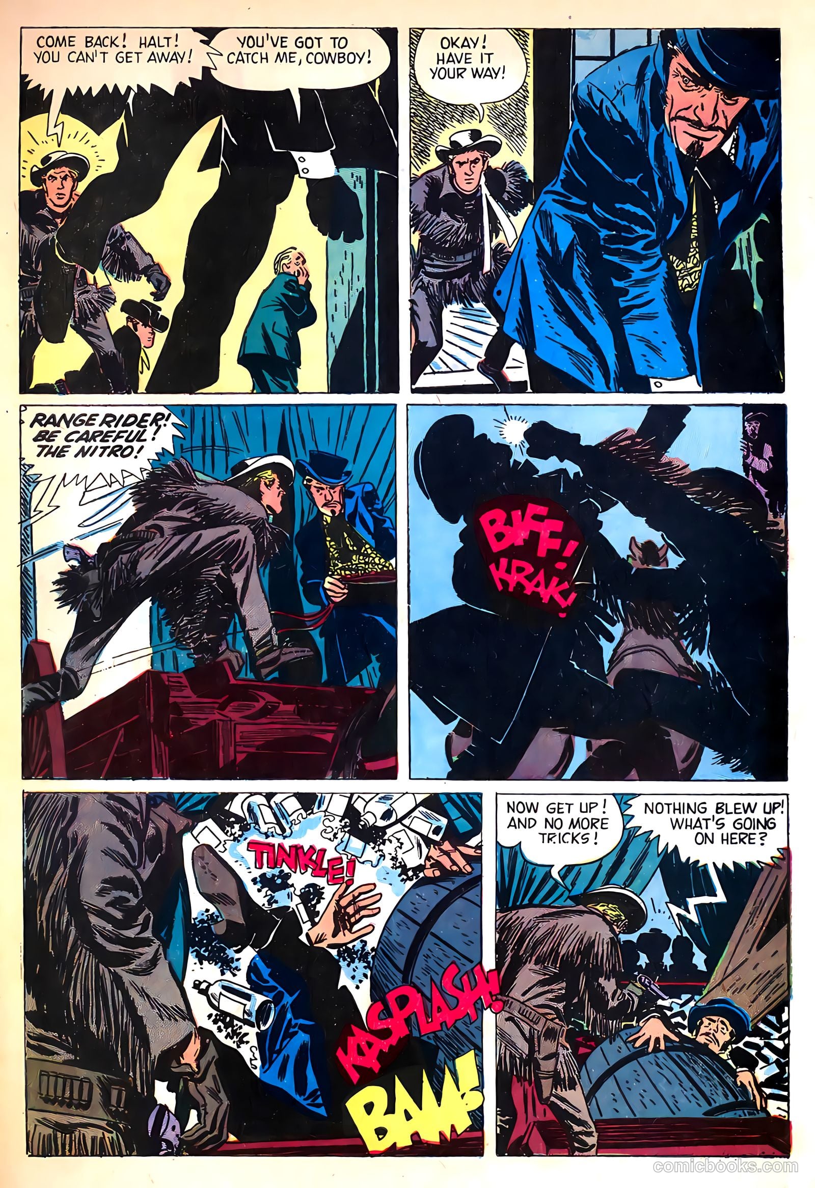 Range Rider #17 (1957) — page 33 of 36