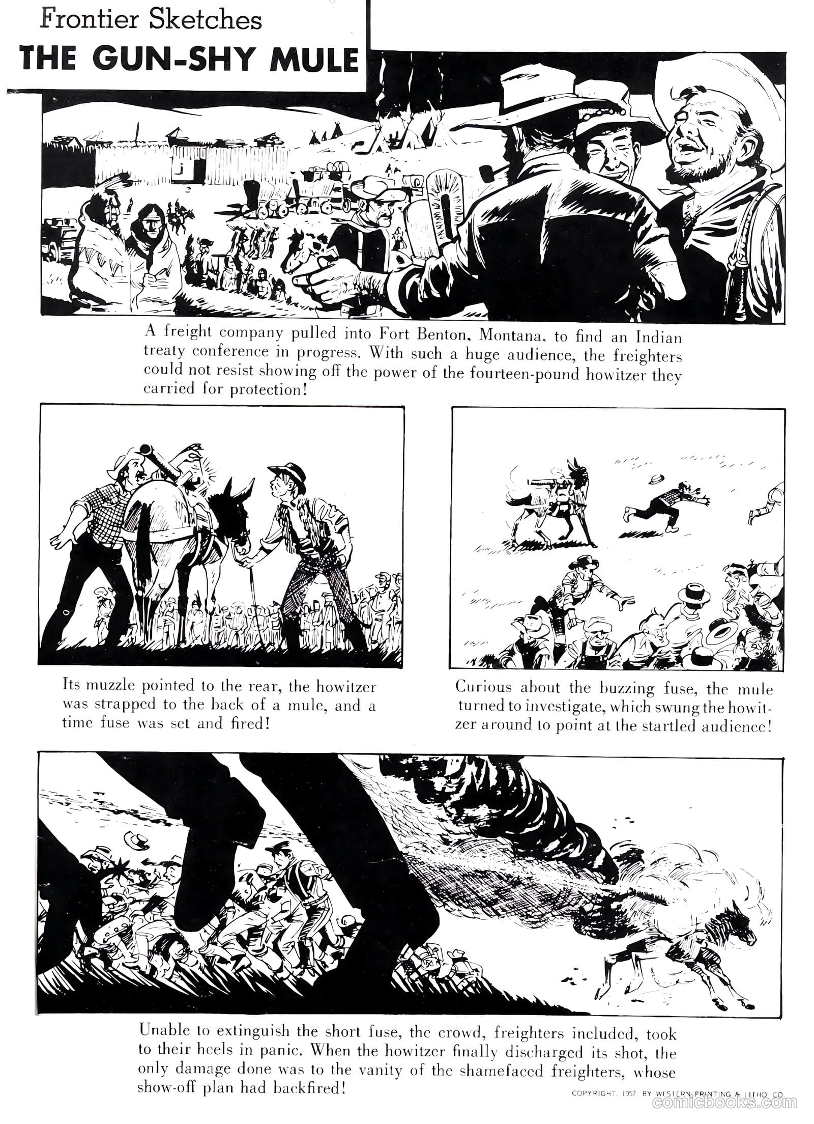 Range Rider #17 (1957) — page 35 of 36
