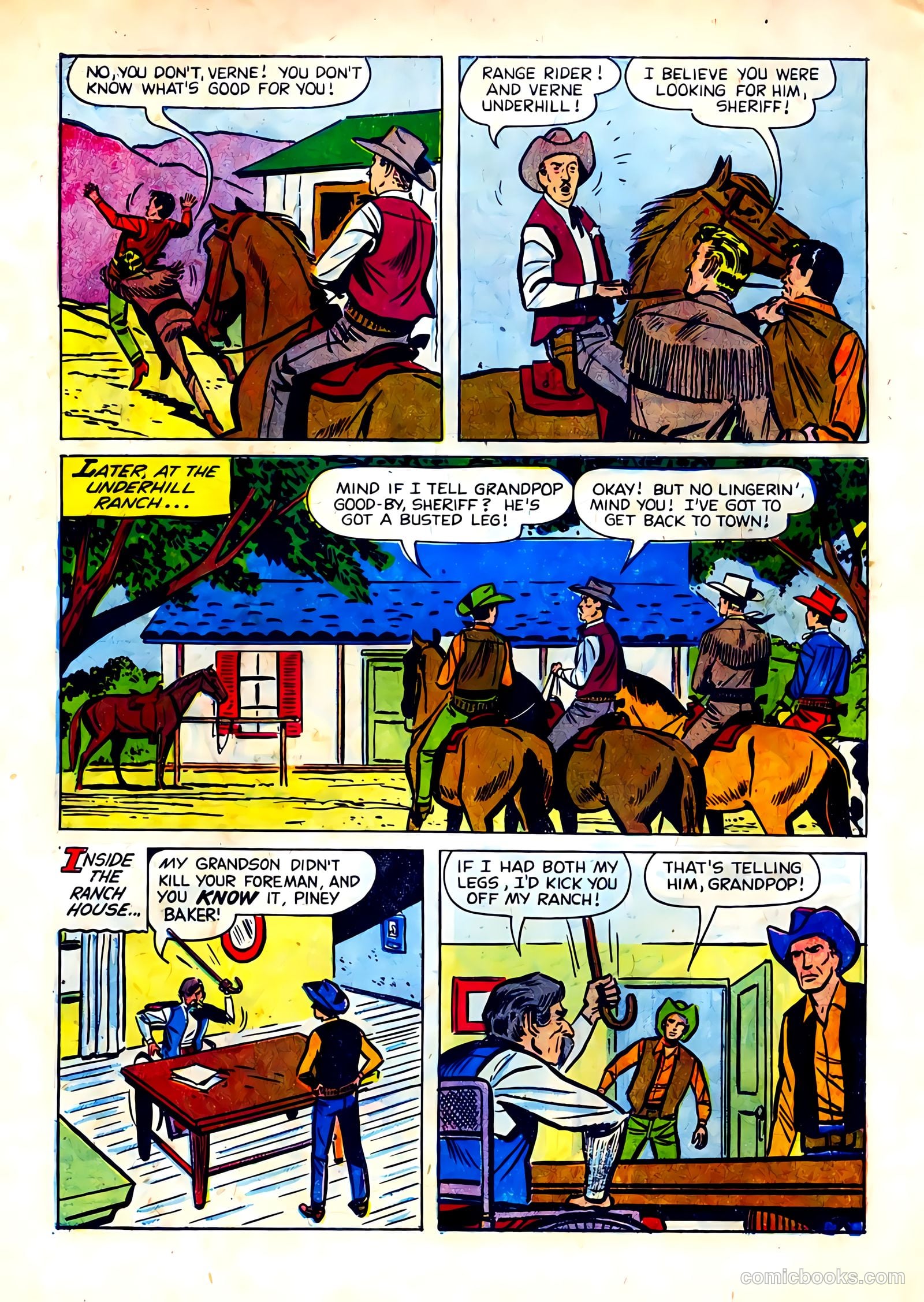 Range Rider #18 (1957) — page 6 of 36