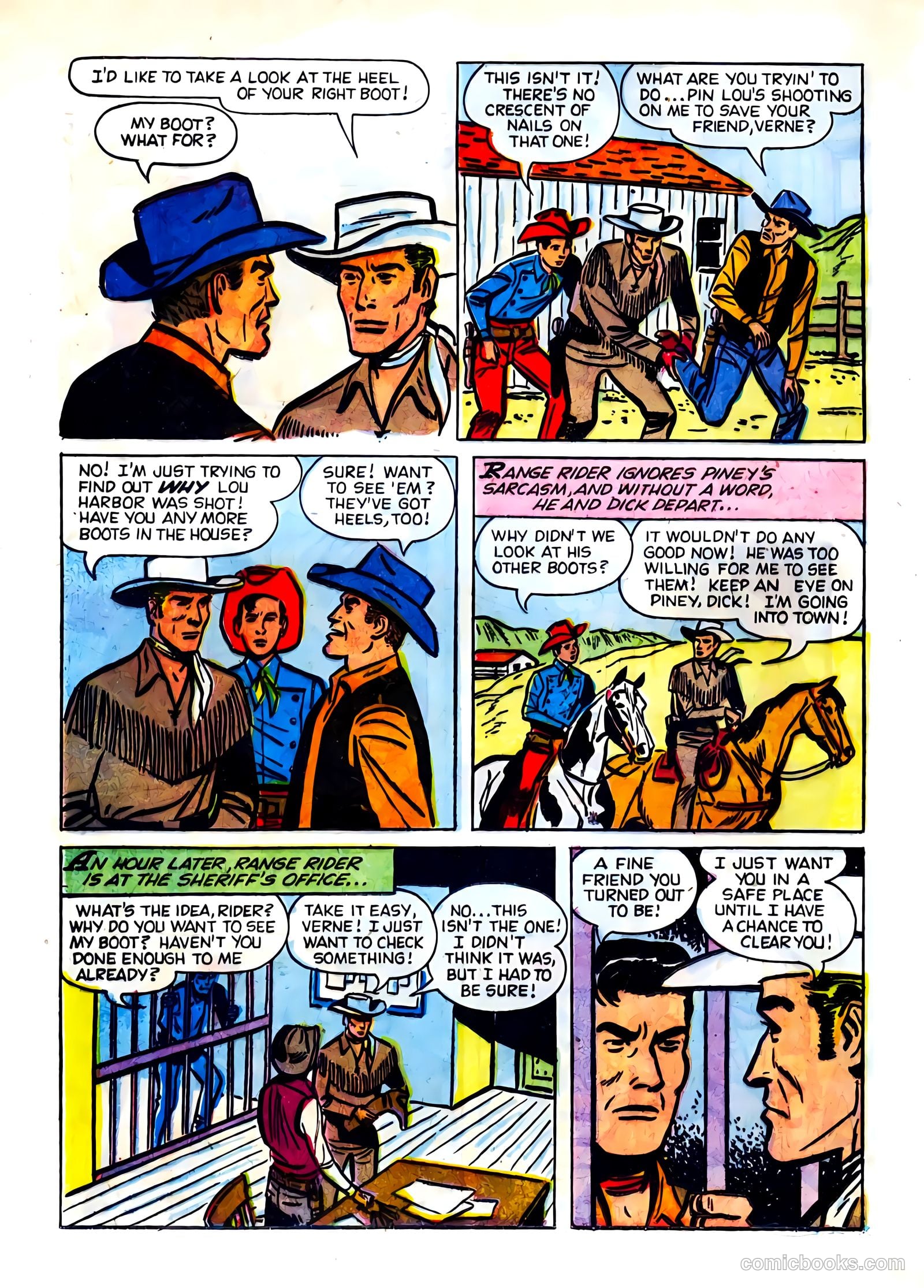 Range Rider #18 (1957) — page 12 of 36