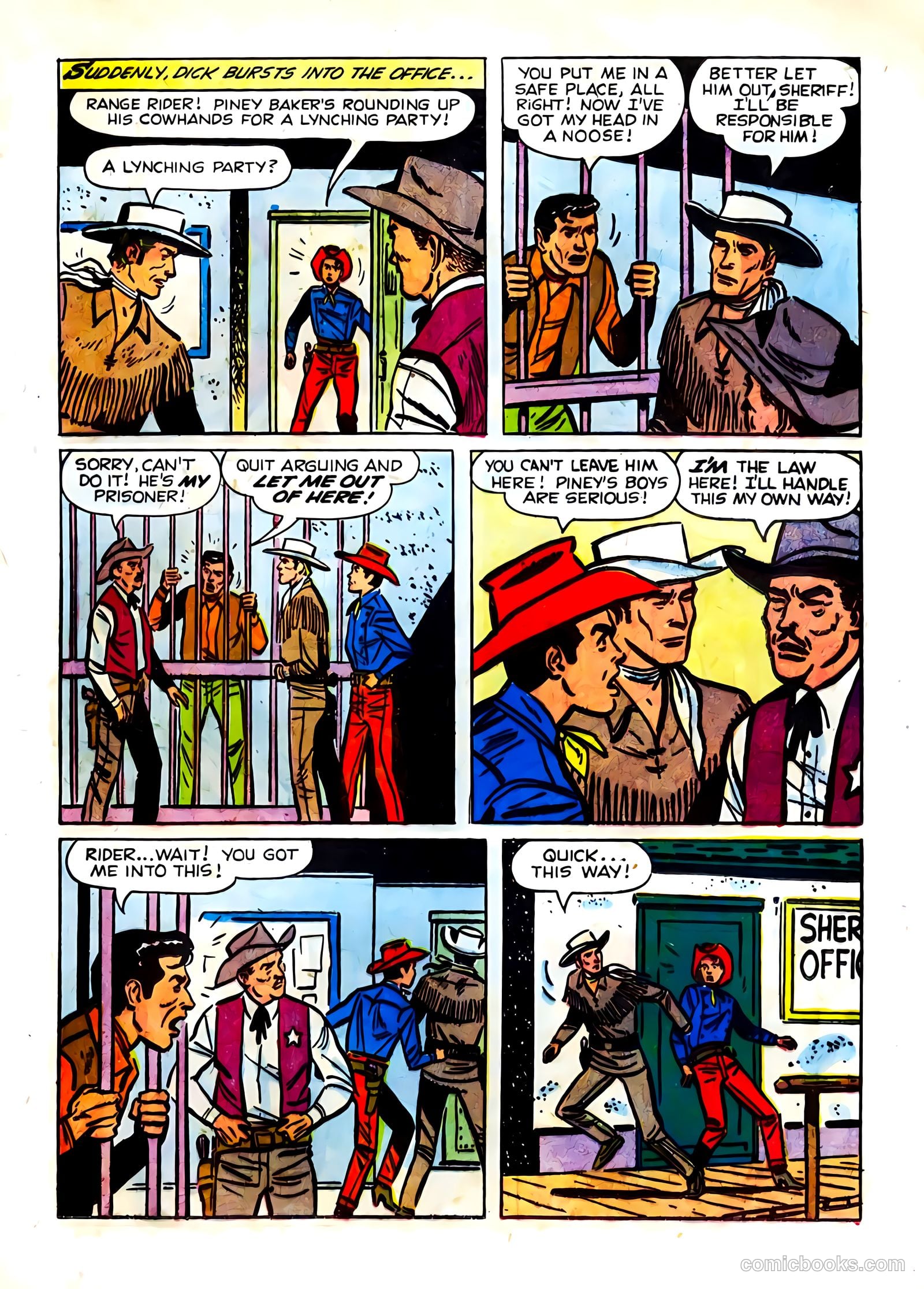 Range Rider #18 (1957) — page 13 of 36