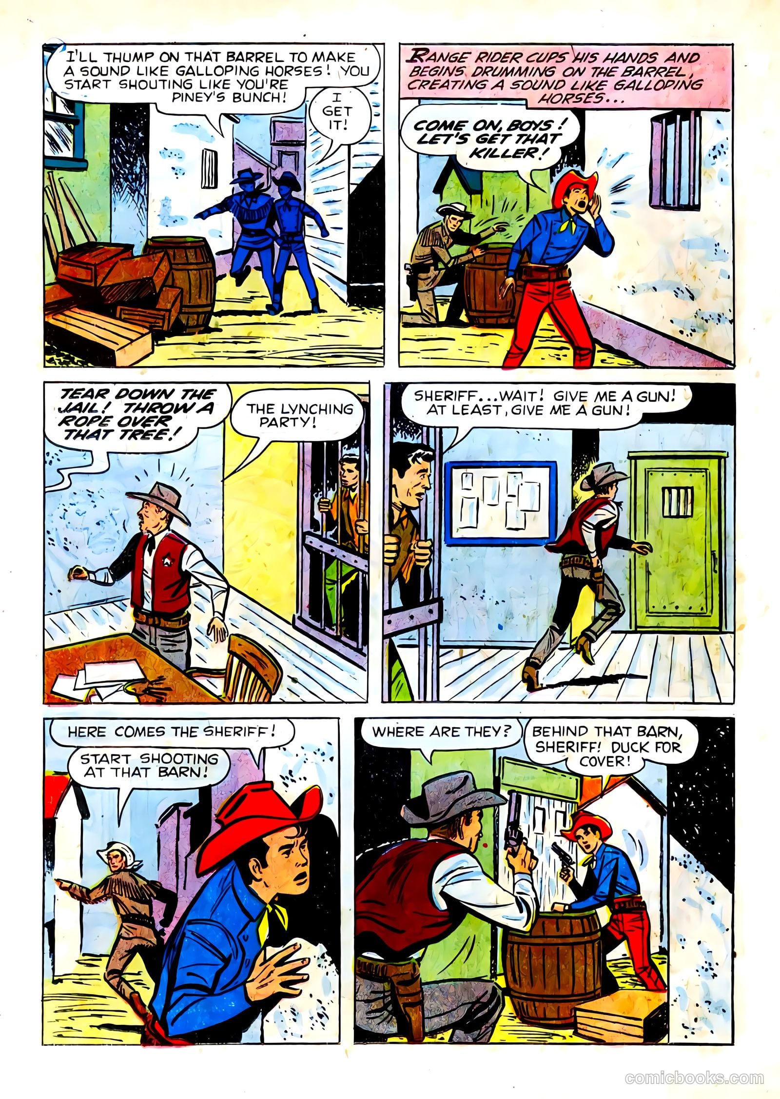 Range Rider #18 (1957) — page 14 of 36