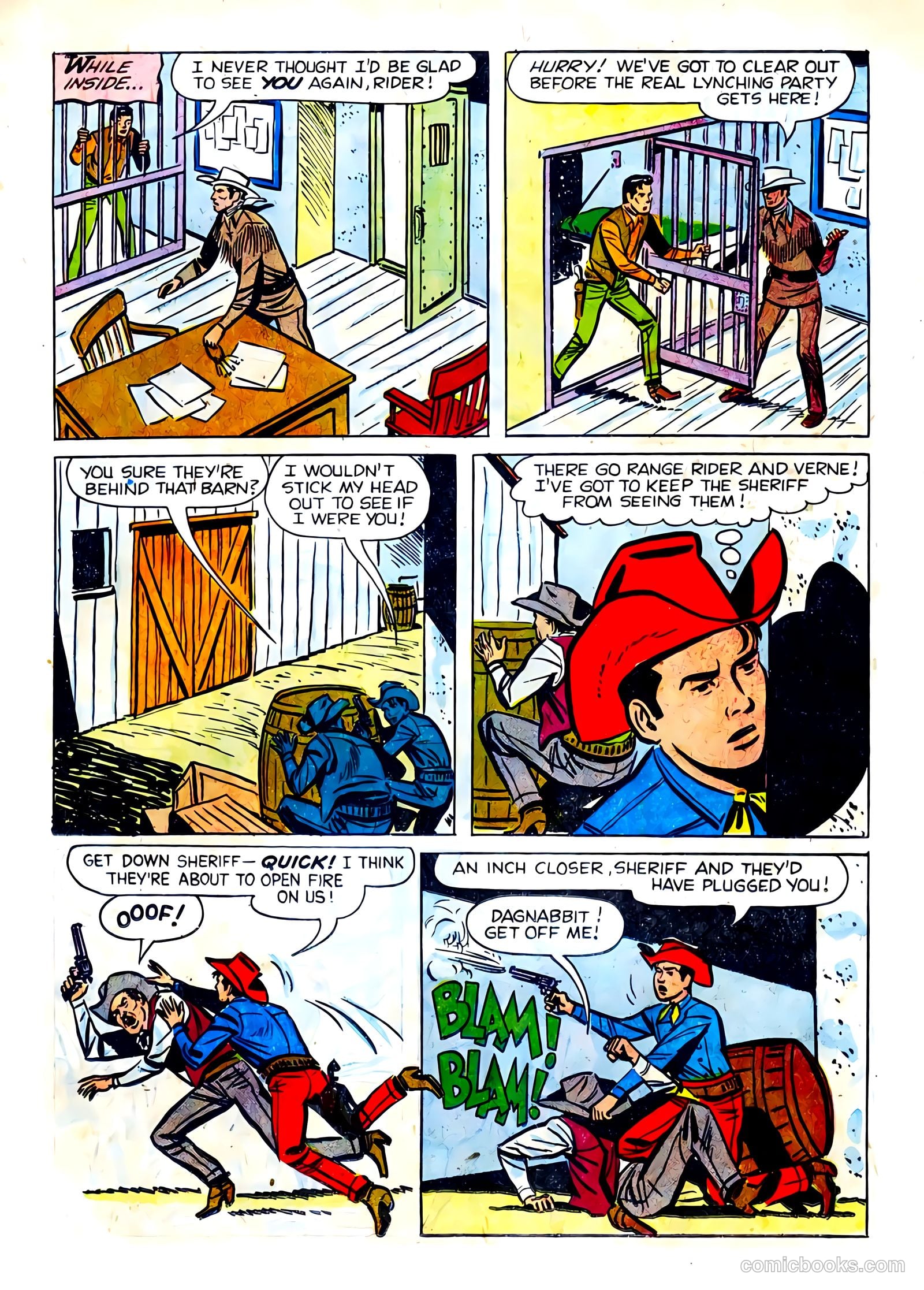 Range Rider #18 (1957) — page 15 of 36