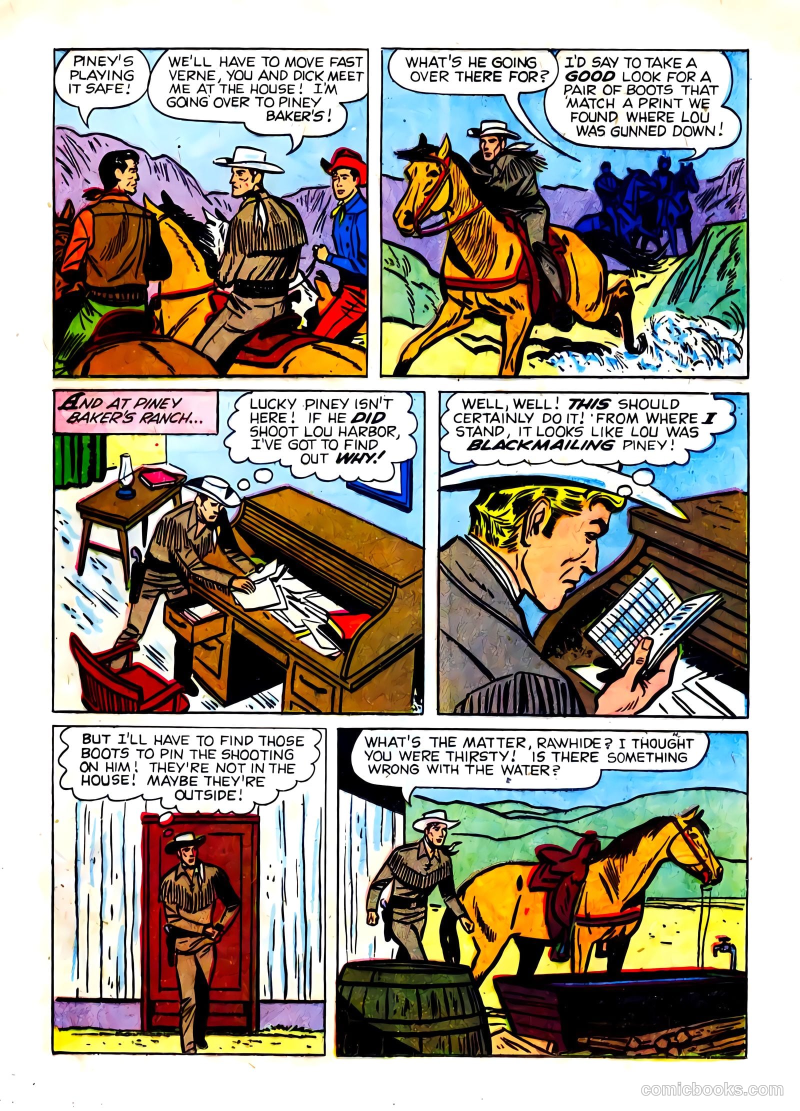Range Rider #18 (1957) — page 17 of 36