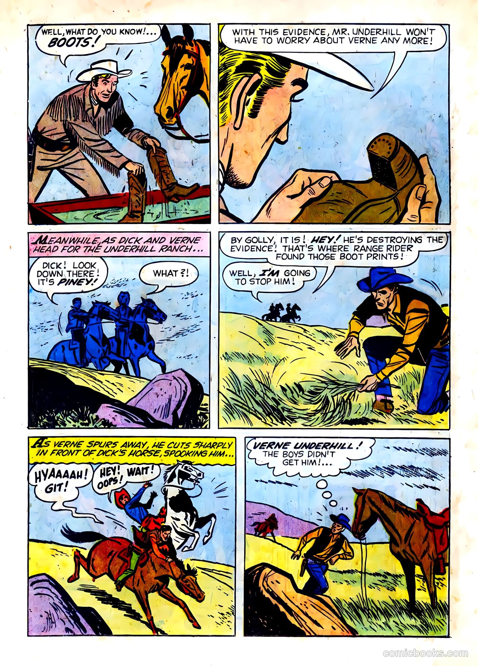 Range Rider #18 (1957) — page 18 of 36