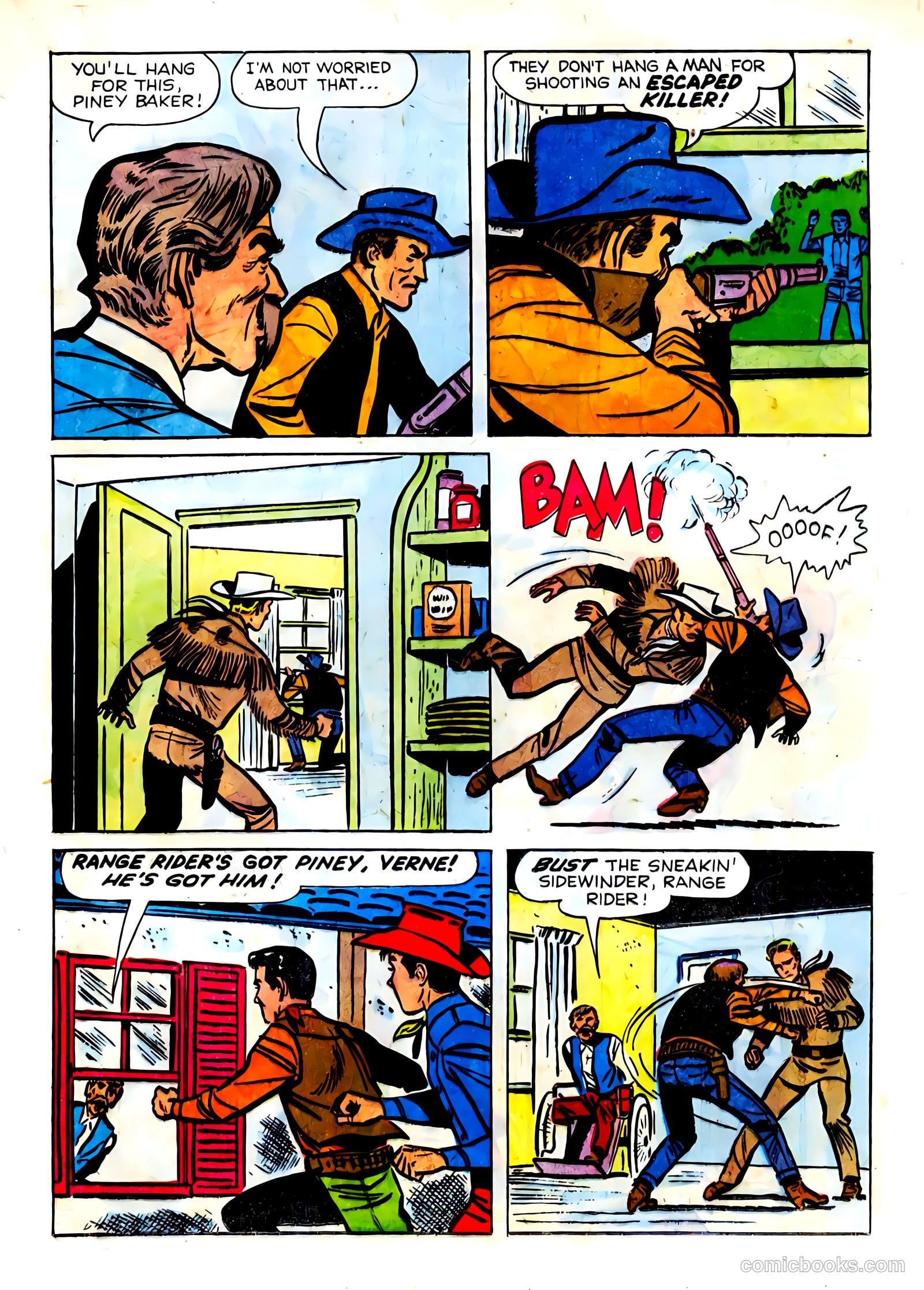 Range Rider #18 (1957) — page 21 of 36
