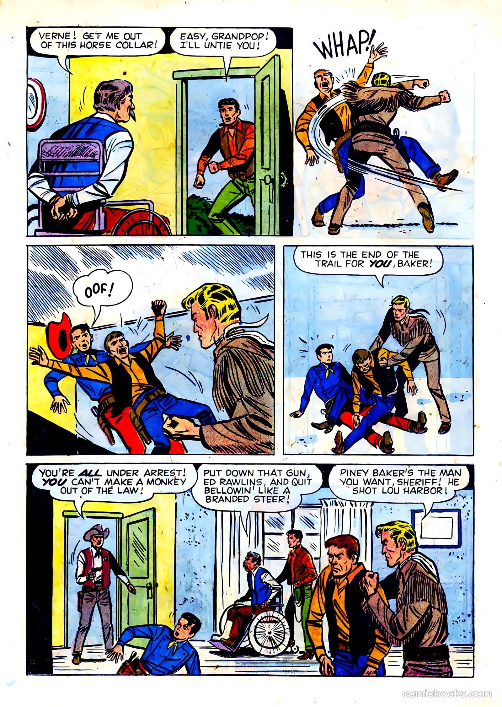 Range Rider #18 (1957) — page 22 of 36