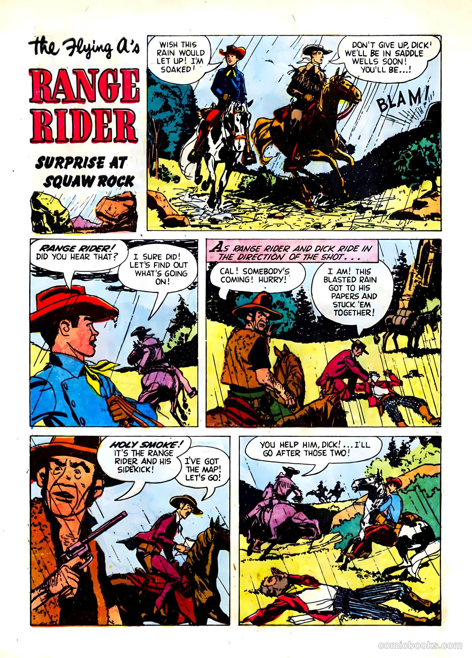 Range Rider #18 (1957) — page 28 of 36