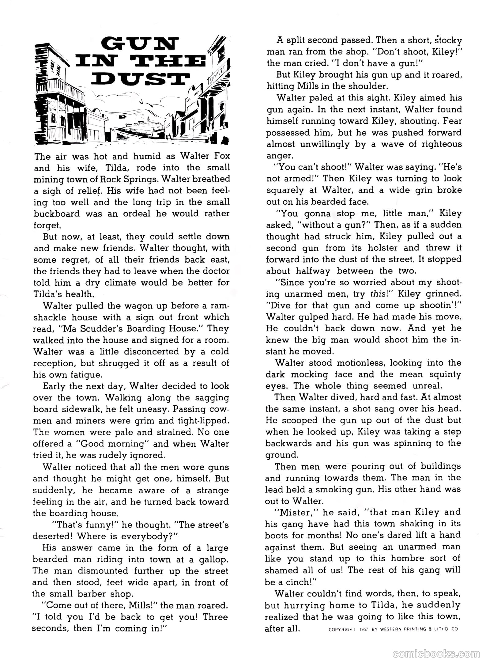 Range Rider #18 (1957) — page 35 of 36